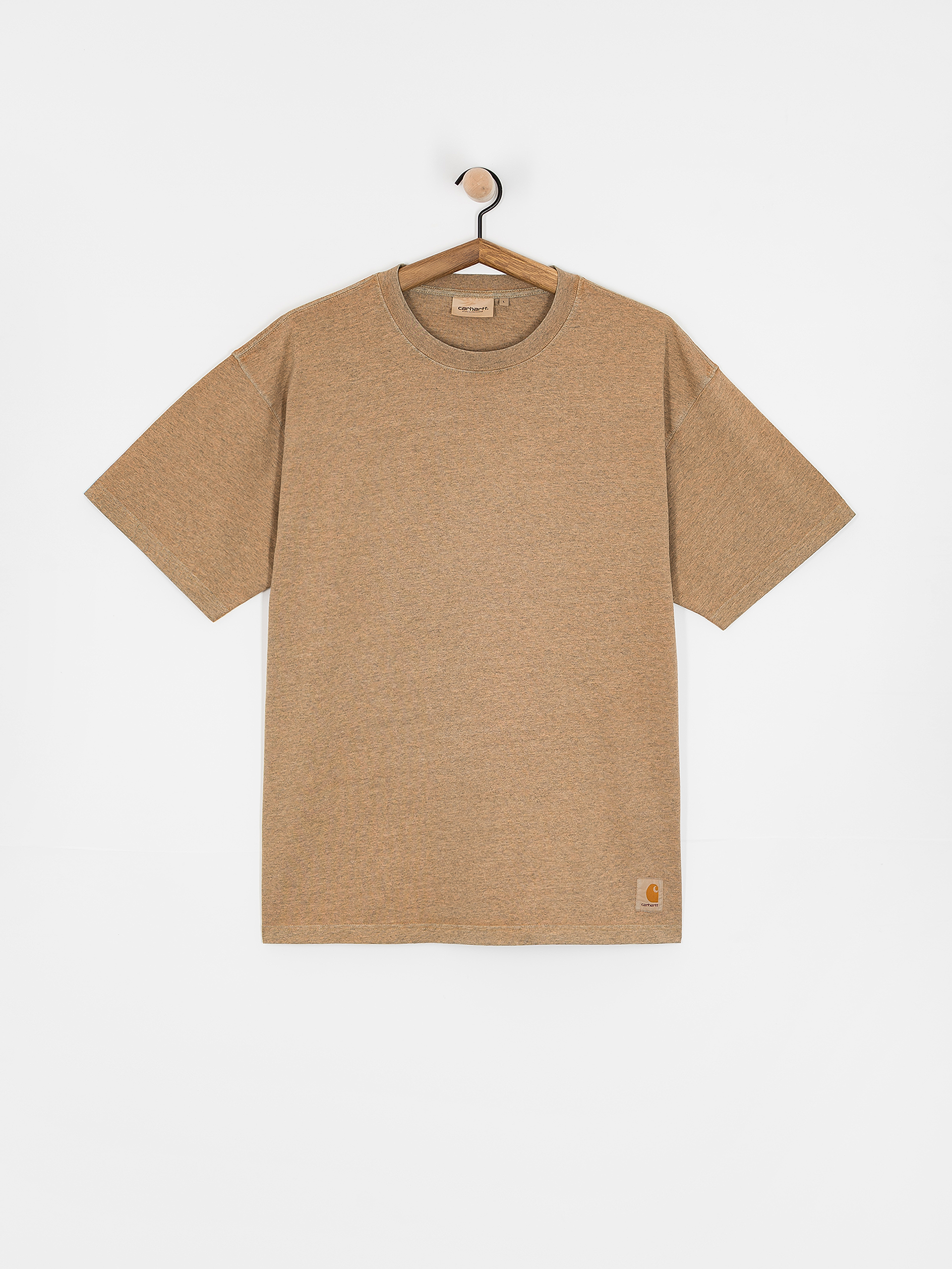 Carhartt WIP T-Shirt Caspian (hamilton brown heather)