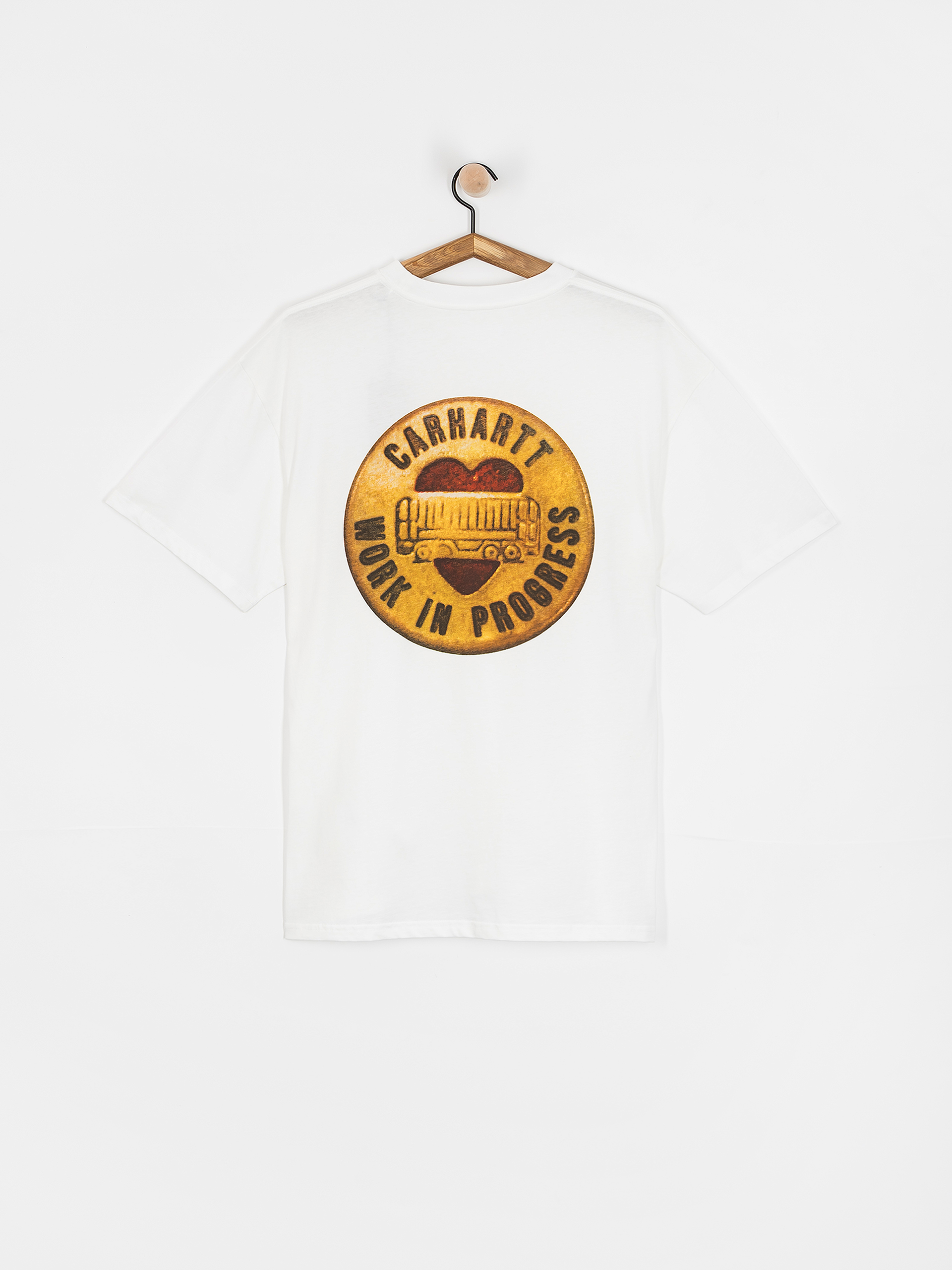 Carhartt WIP T-Shirt Button (white)