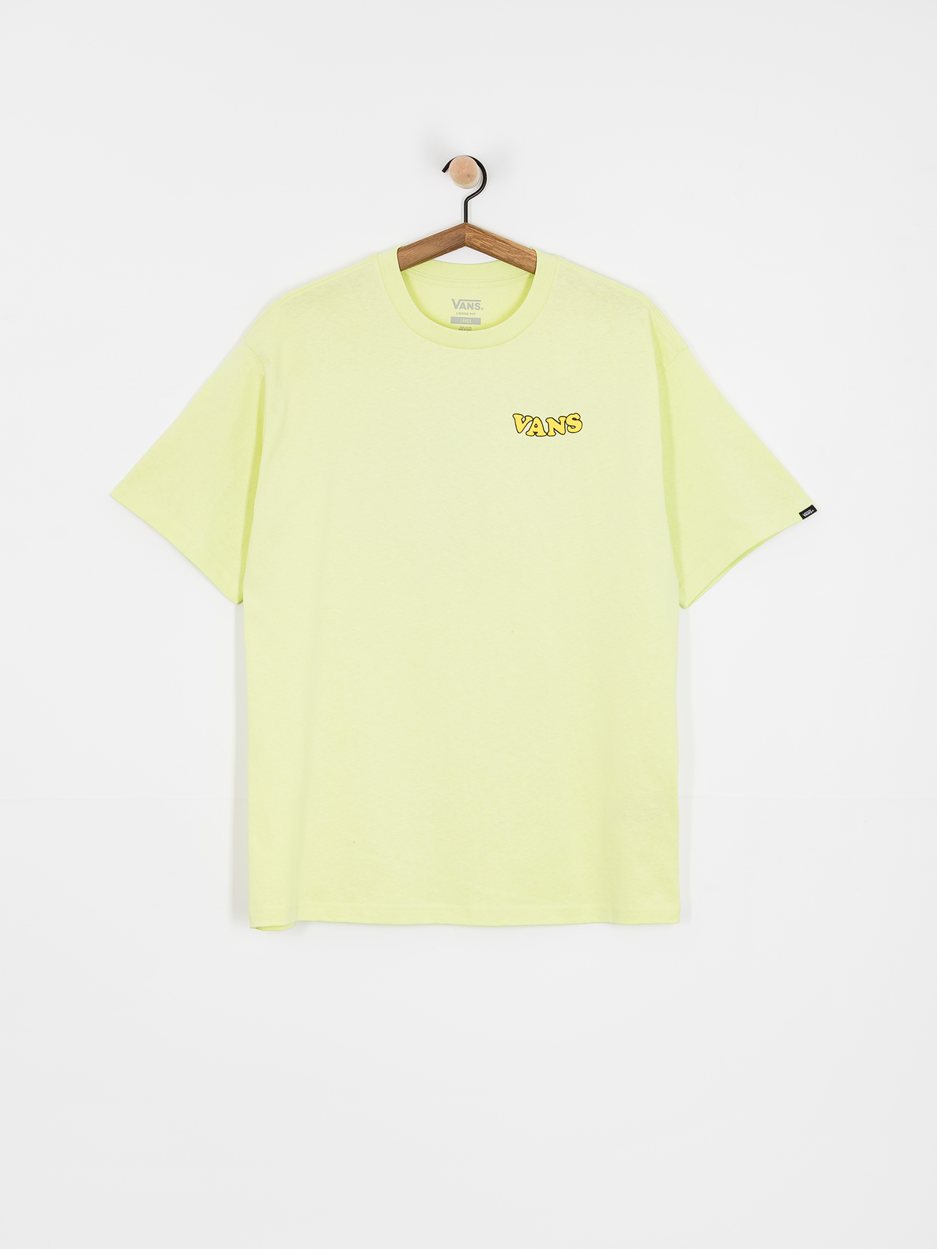 Vans Skull La Shaka Loose T-Shirt (shadow lime)