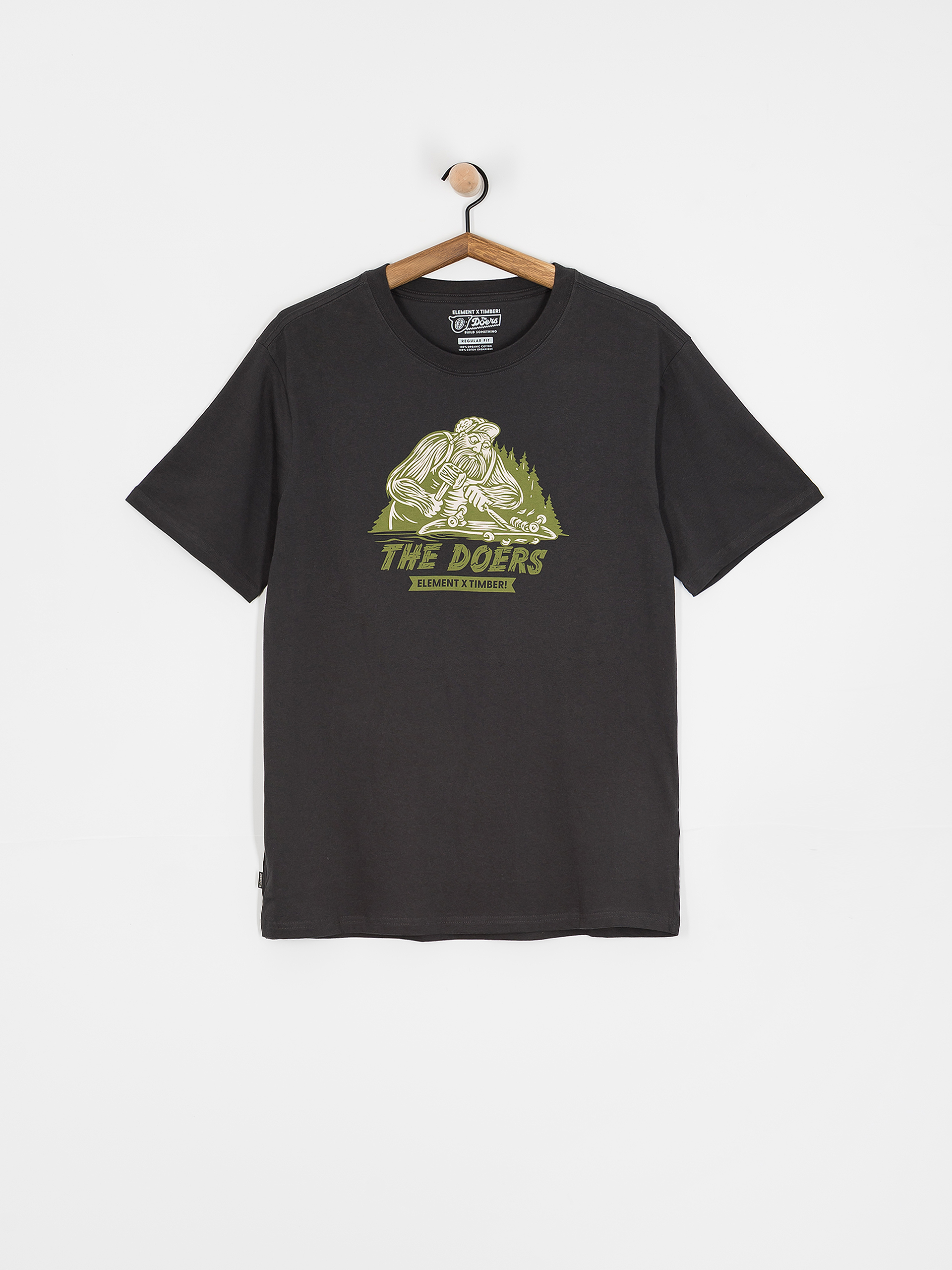 Element T-Shirt Timber Shaper (off black)