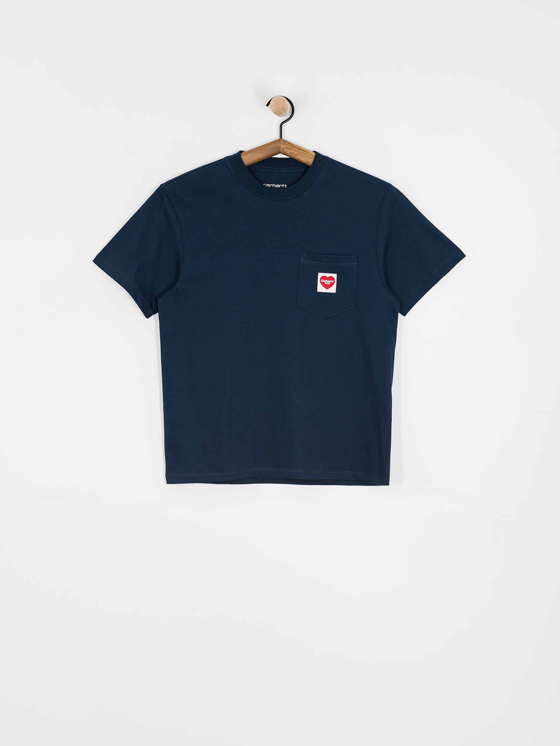 Carhartt WIP Pocket Heart Wmn T-Shirt (ink/red)