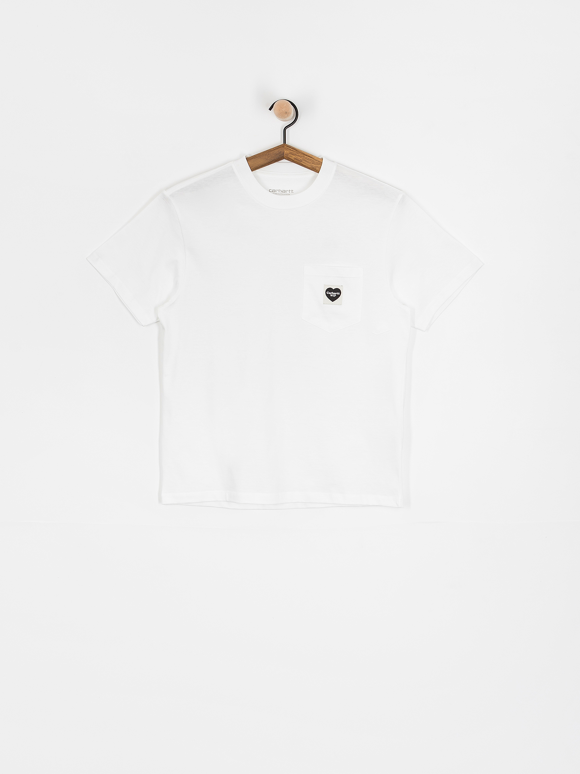 Carhartt WIP Pocket Heart Wmn T-Shirt - white (white/black)