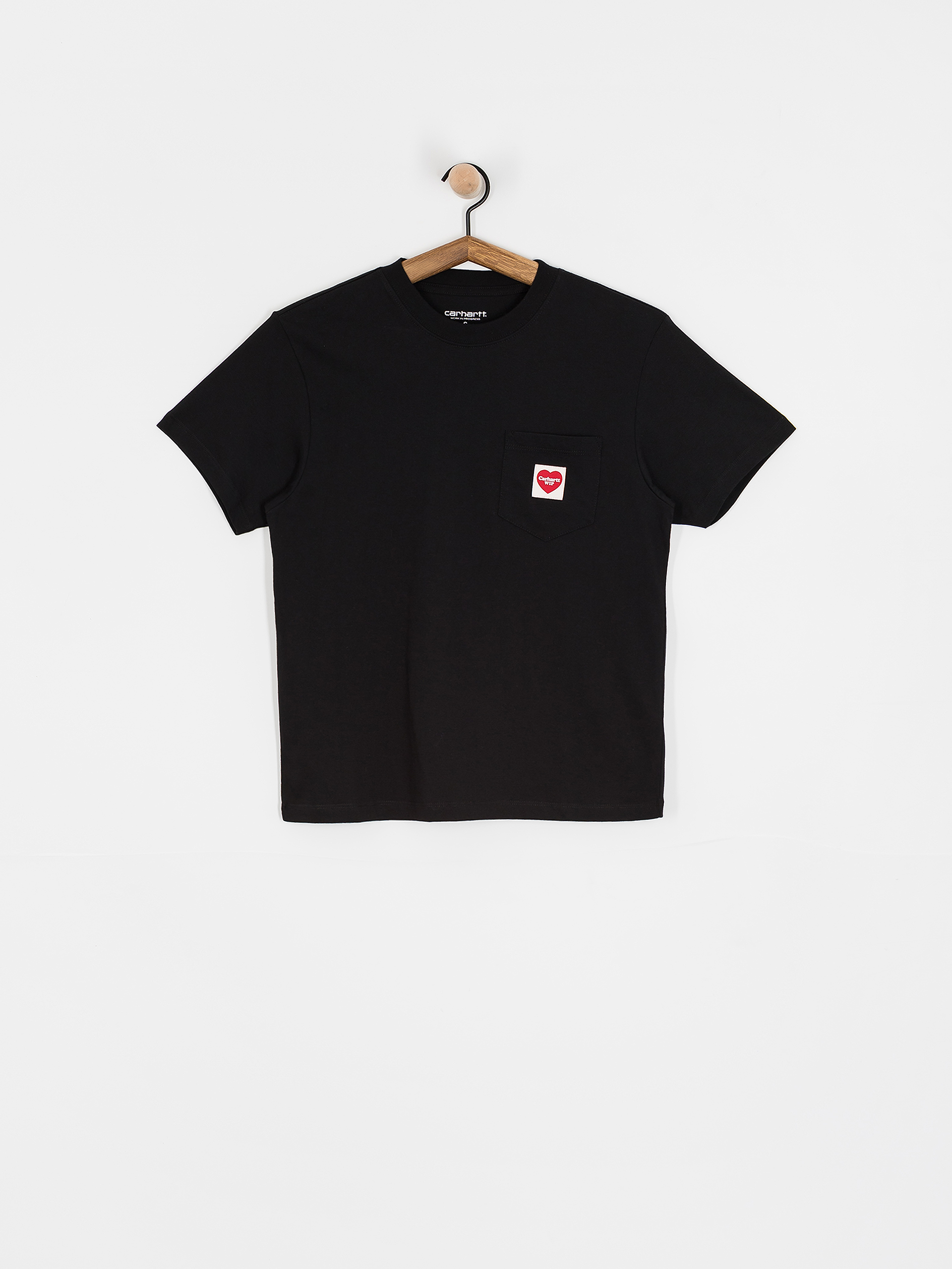 Carhartt WIP Pocket Heart Wmn T-Shirt (black/red)