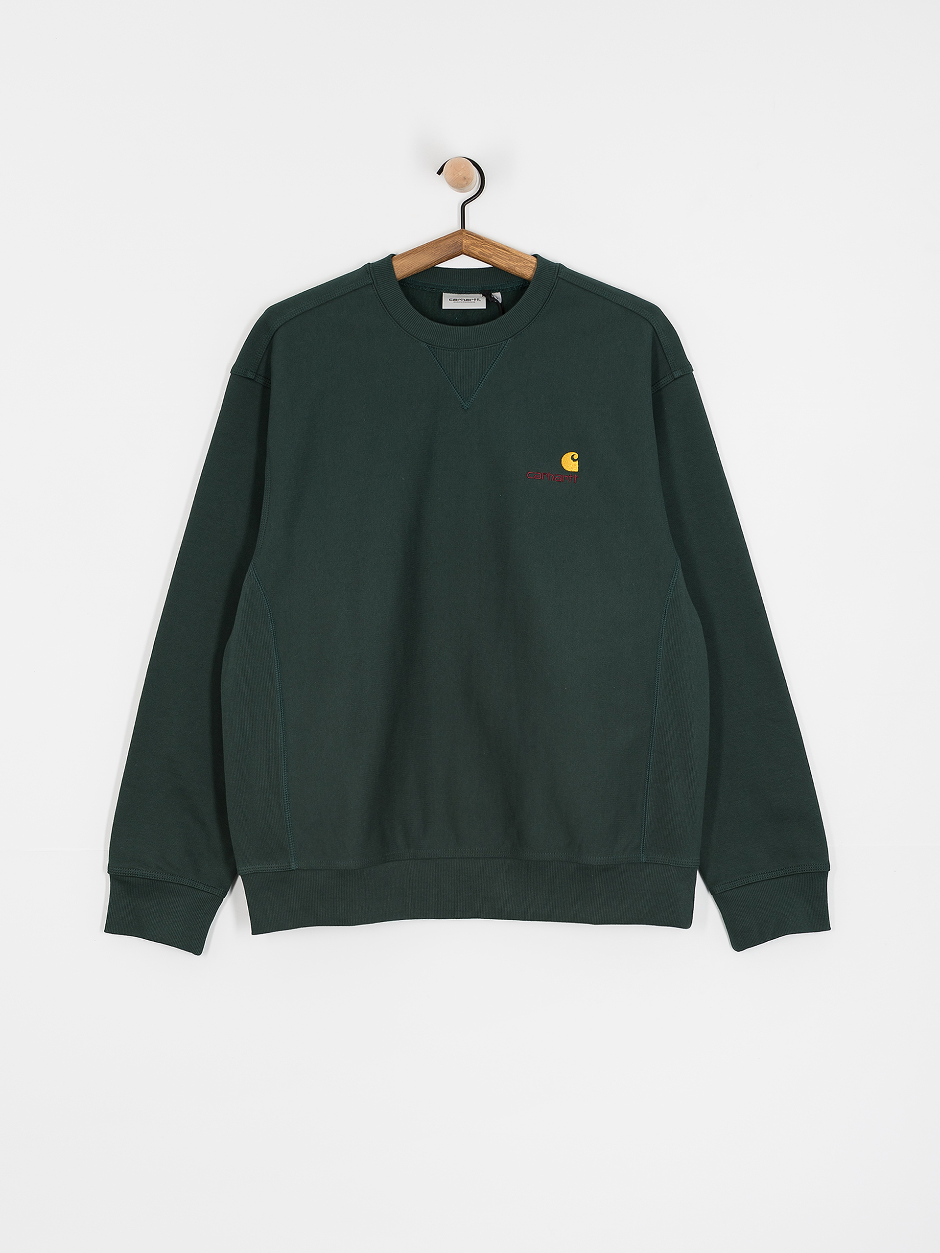 Carhartt WIP American Script Sweatshirt (conifer)