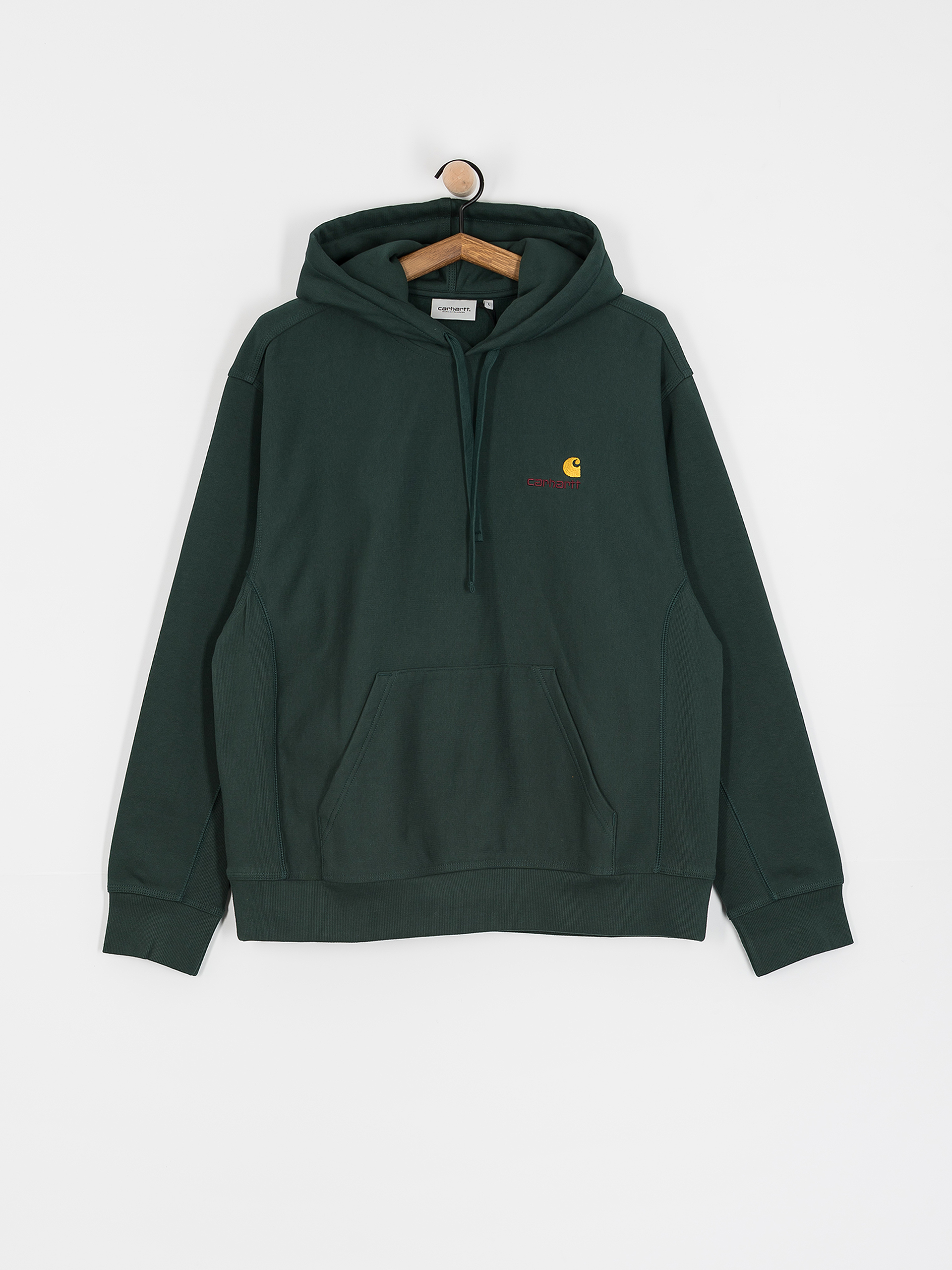 Carhartt WIP American Script HD Hoodie (conifer)