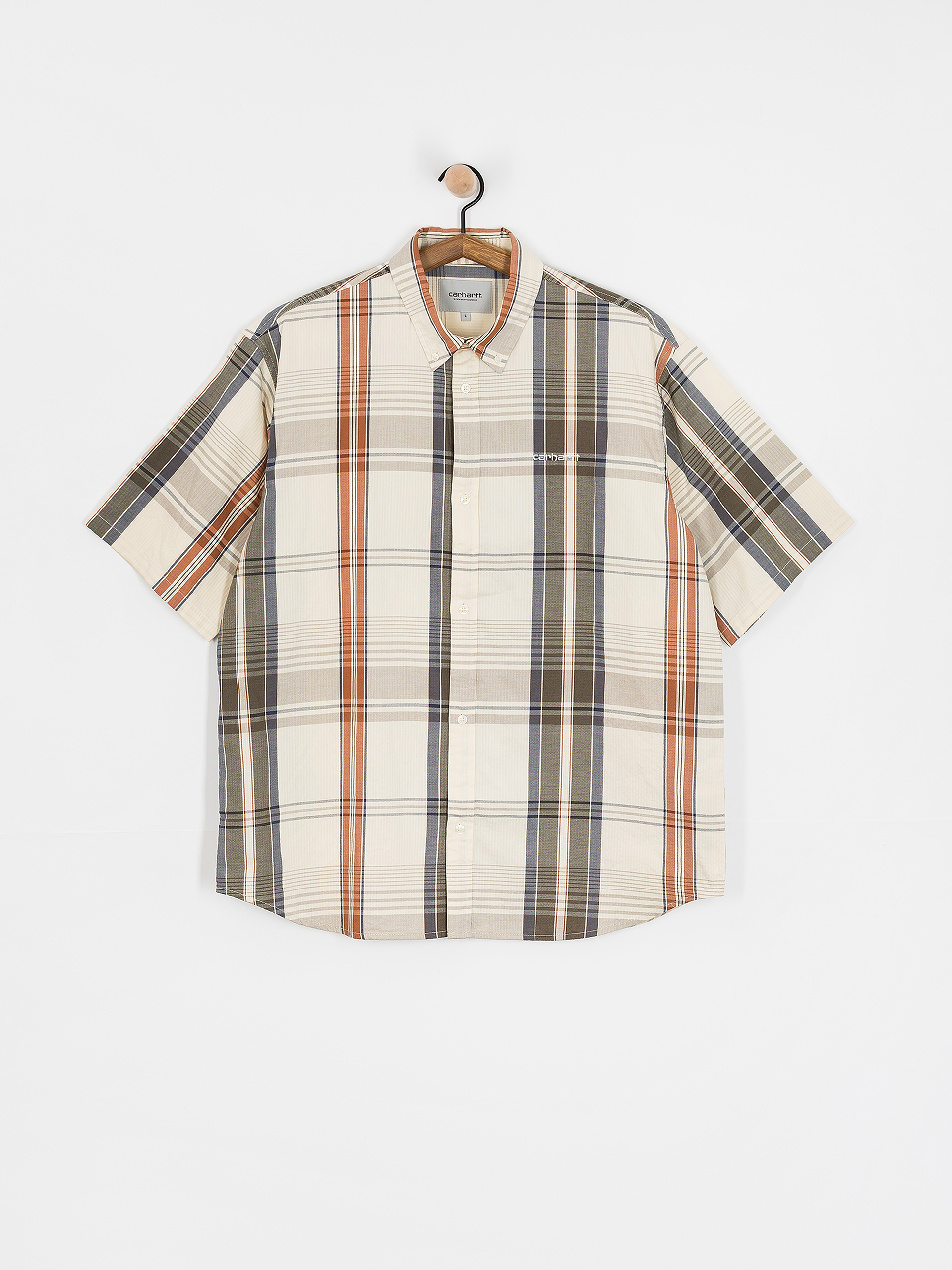 Carhartt WIP Roslin Hemd (roslin check/natural/wax)