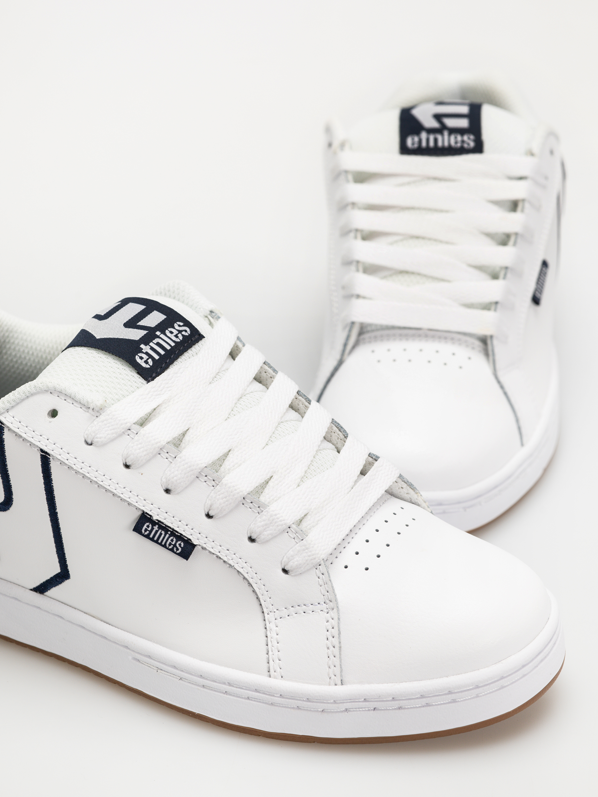Etnies Fader Shoes (white/white/navy)