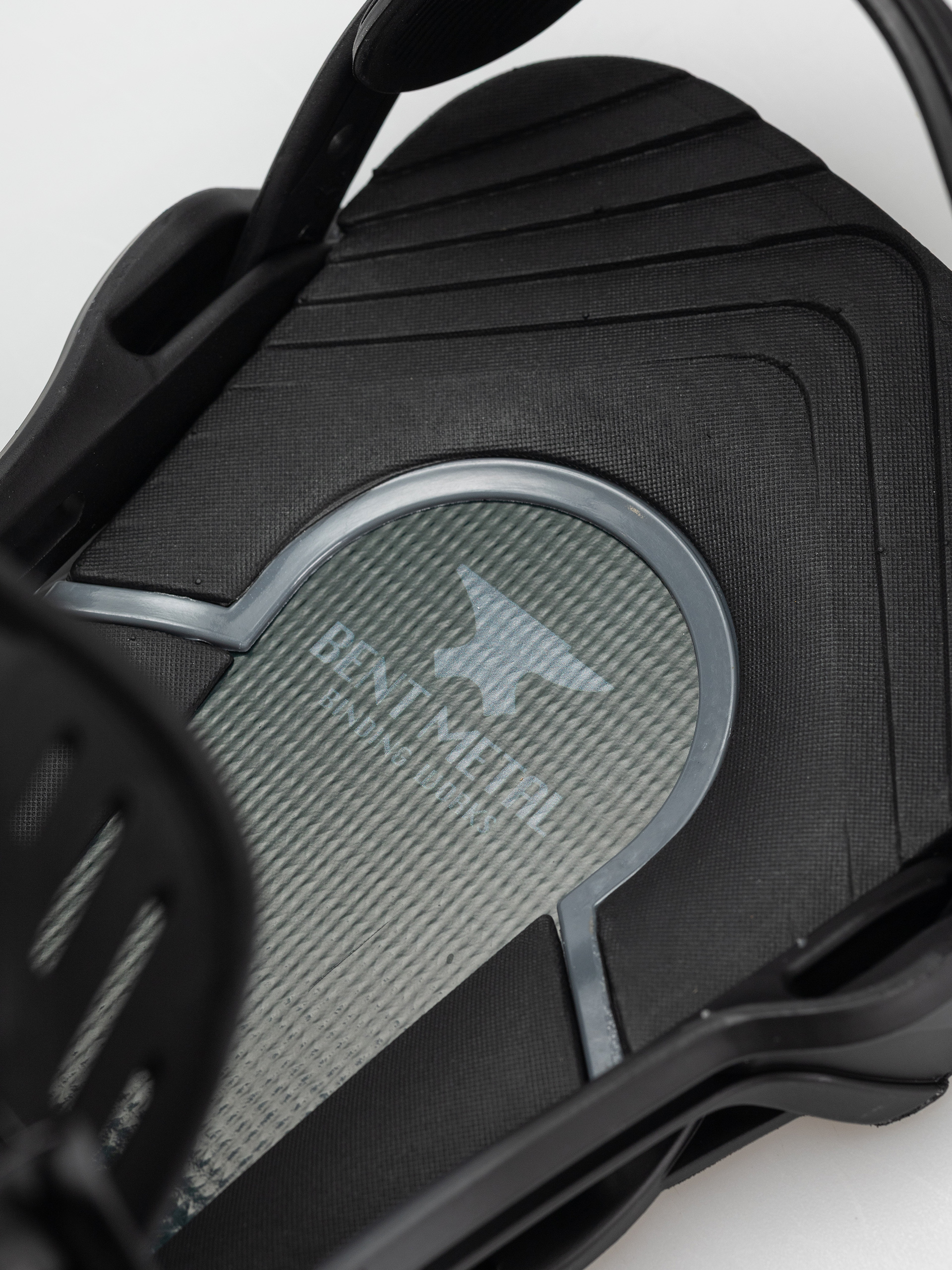 Mens Bent Metal Anvil Snowboard bindings (black/grey)