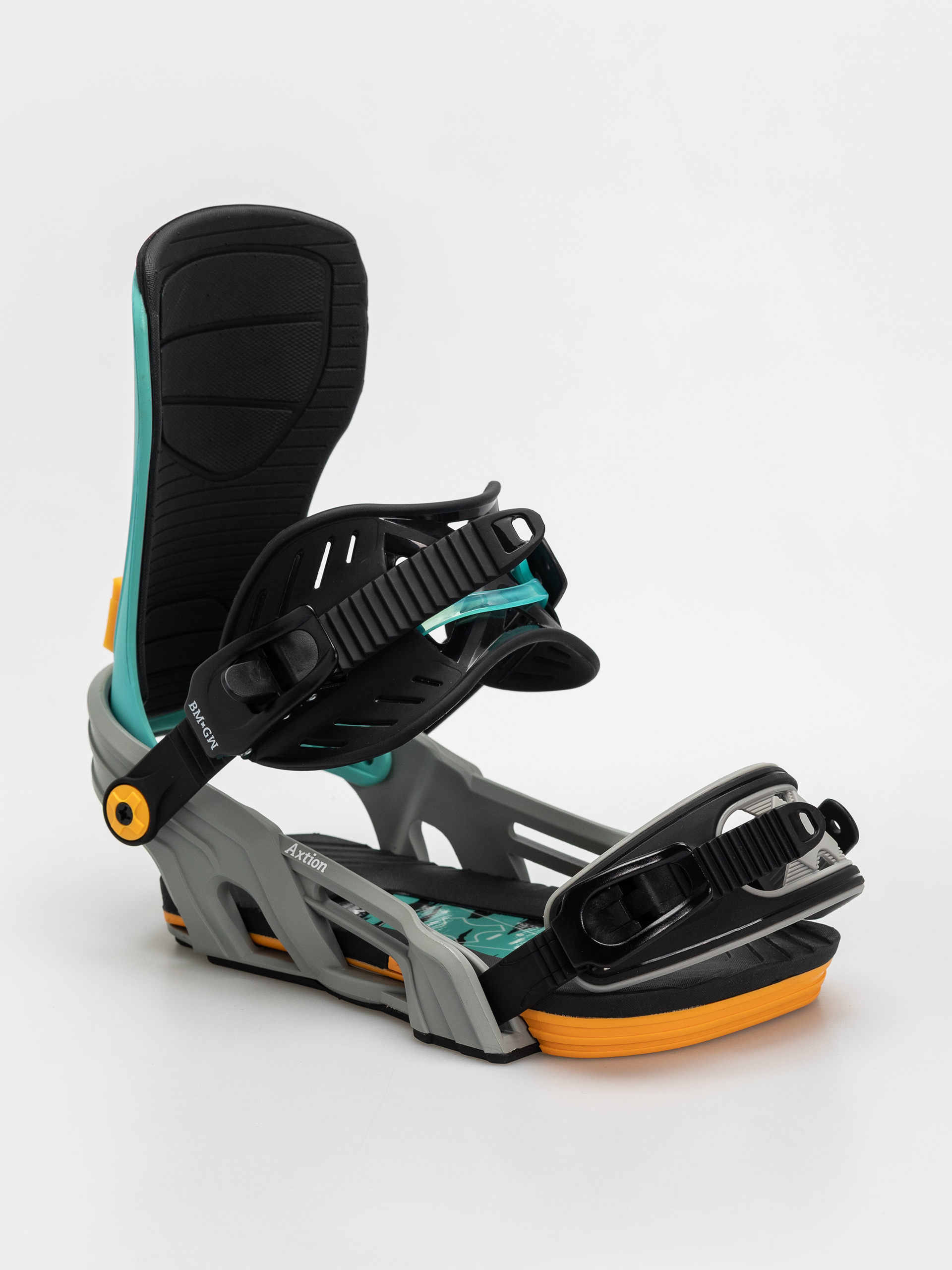 Bent Metal Axtion Snowboard bindings (grey/green)