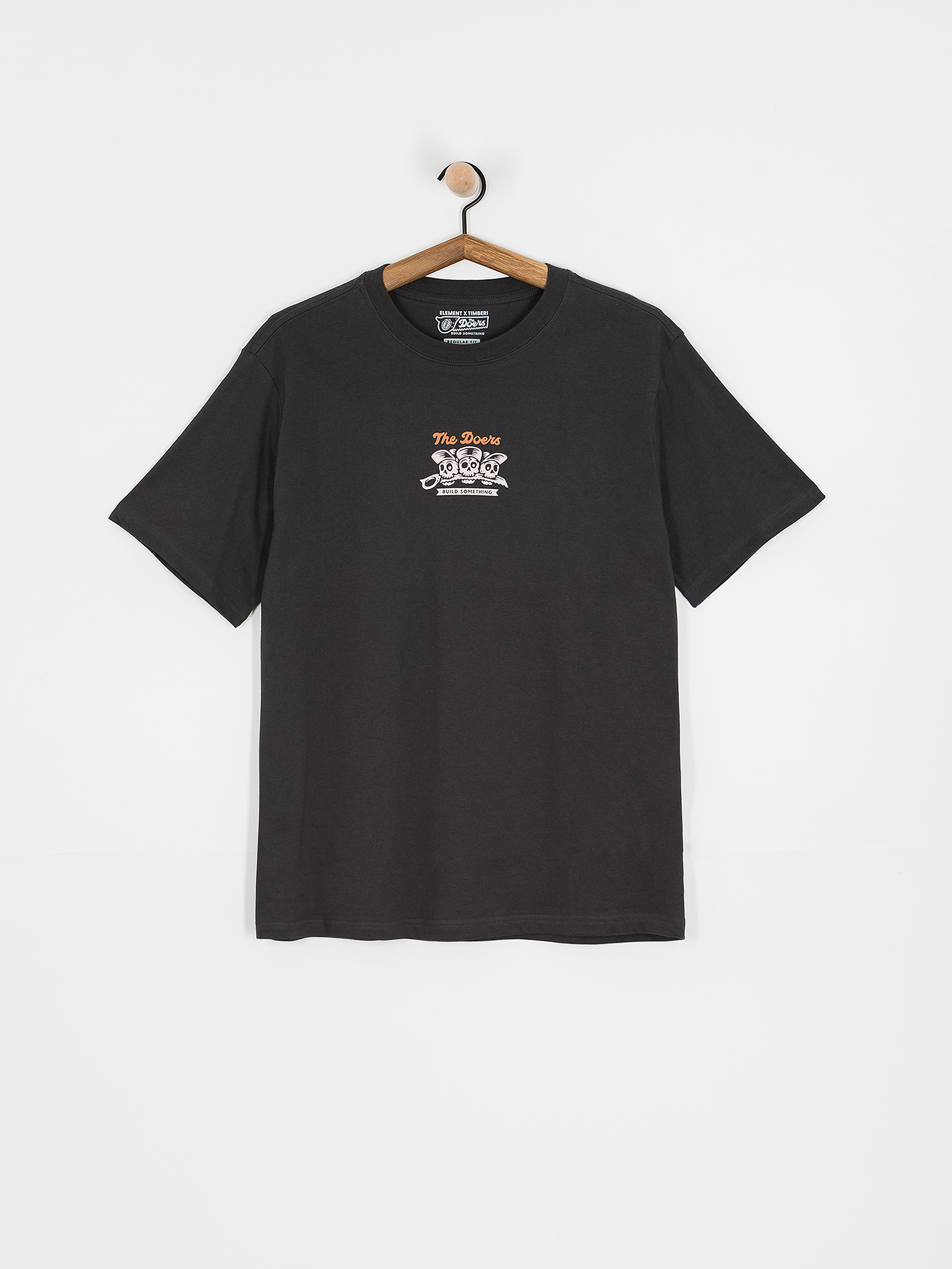 Element Timber Skeleton Gang T-Shirt (off black)