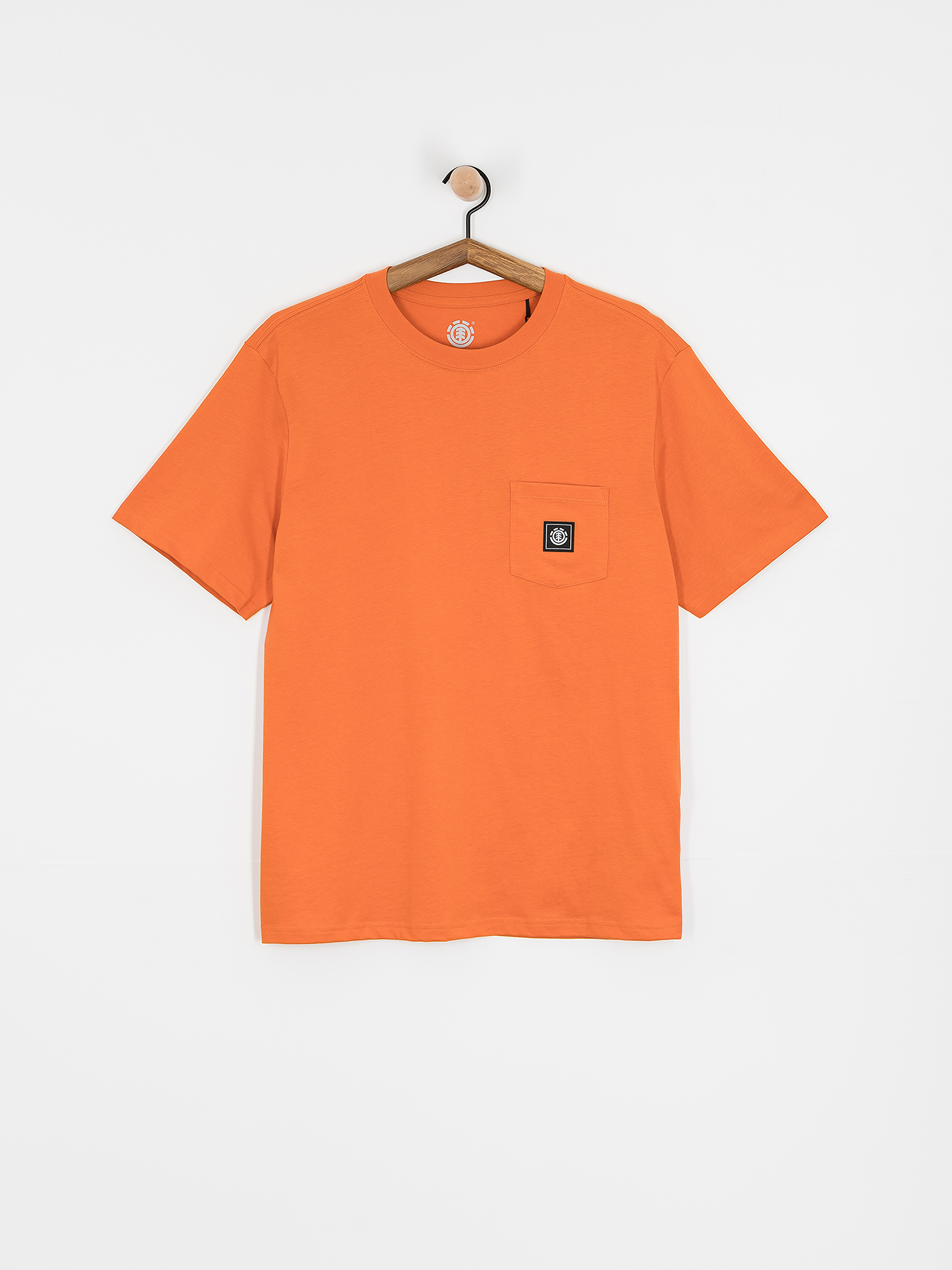 Element Basic Pocket Label T-Shirt (coral gold)