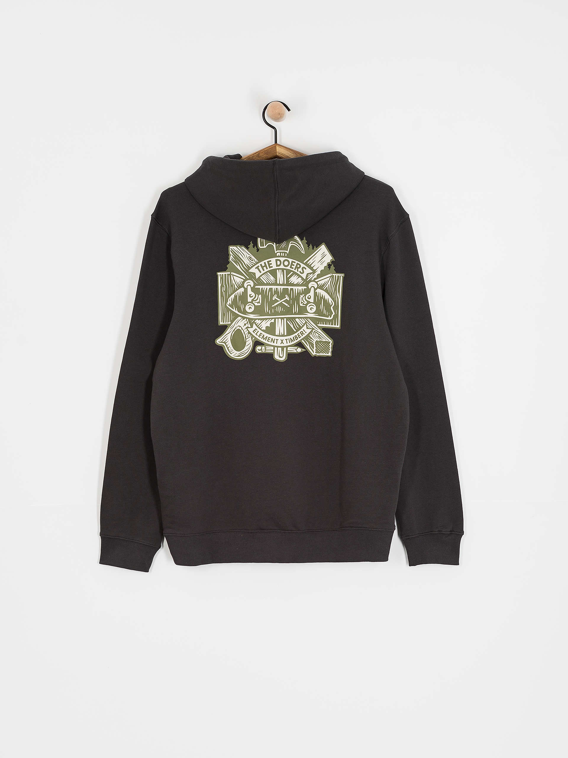 Element Timber Supply HD Hoodie (off black)