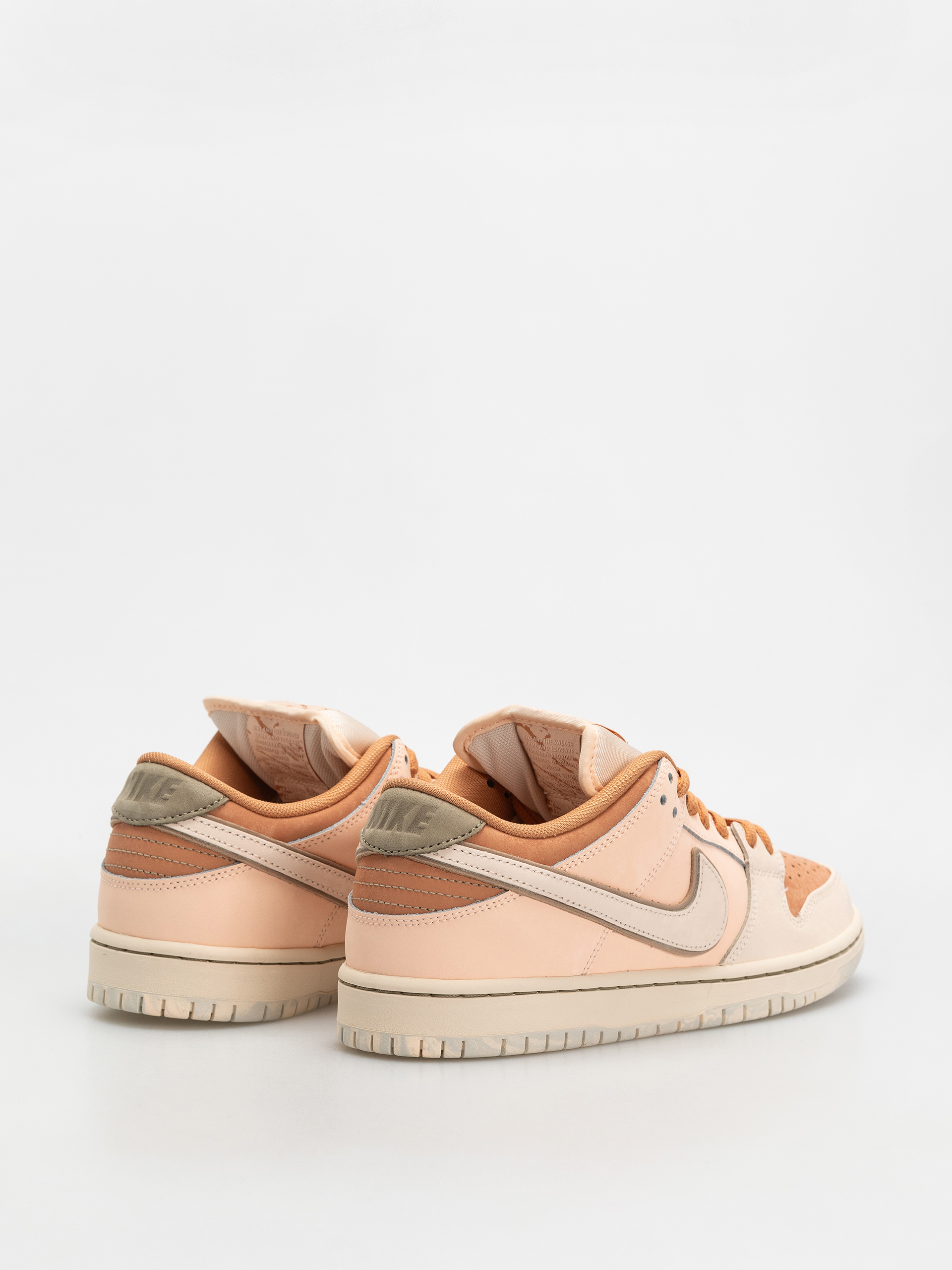 Nike SB Dunk Low Pro Prm Shoes - orange (amber brown/guava