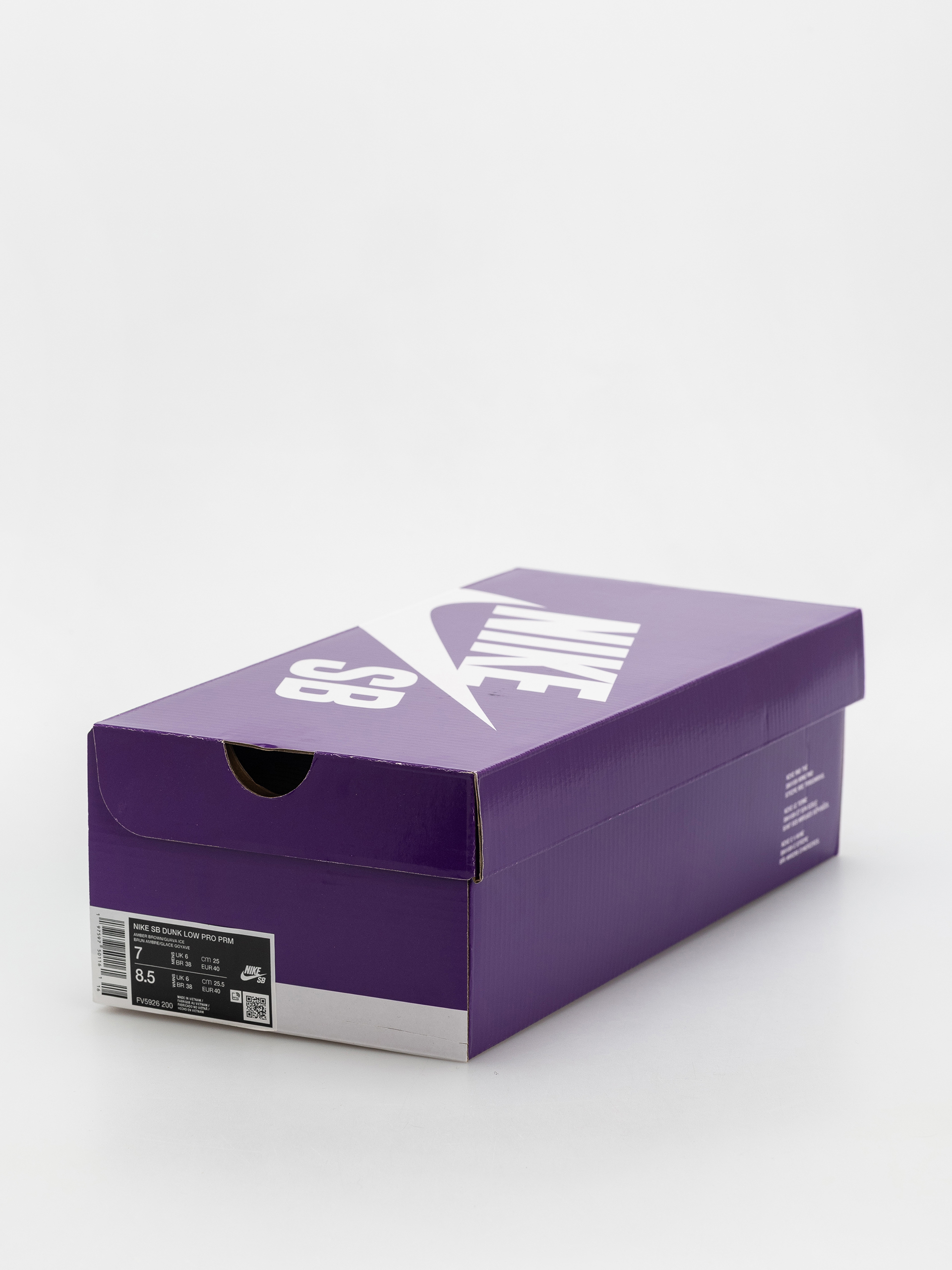 Nike SB Dunk Low Pro Prm Shoes (amber brown/guava ice crimson tint hemp)