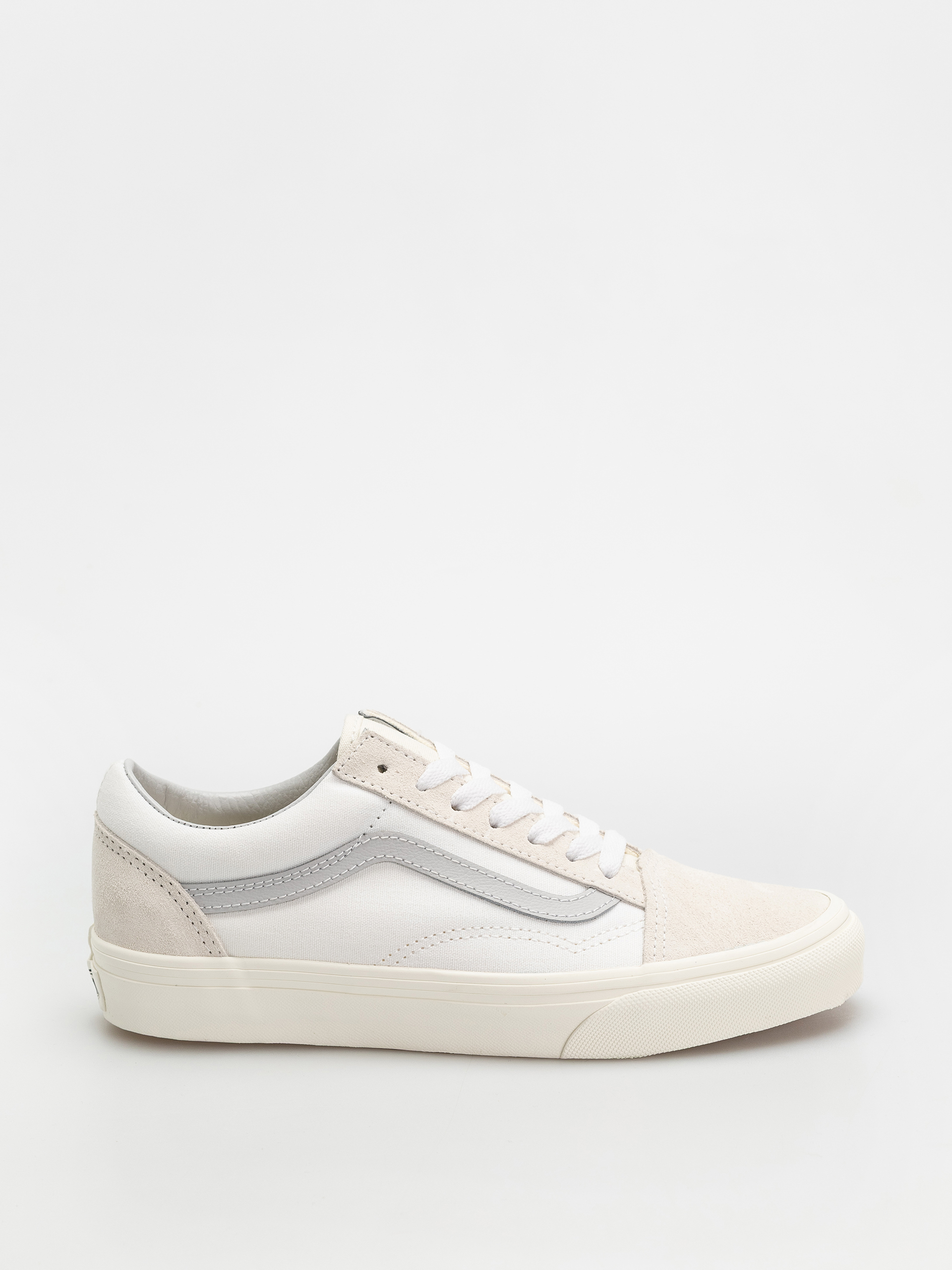 Vans Old Skool White Womens Vans Shoes Old Skool White (2-tone