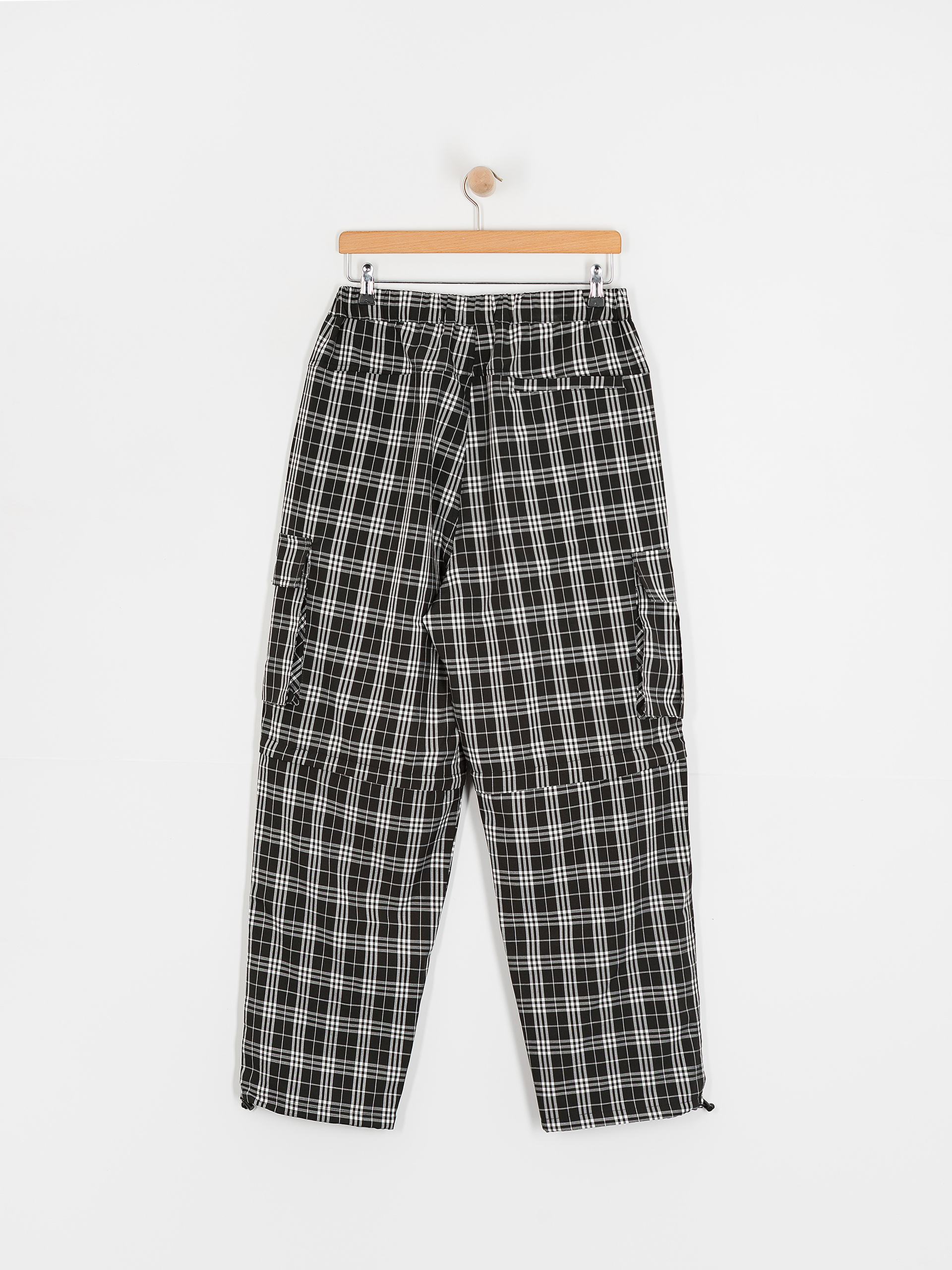 Wasted Paris Yard Tartan Hunter Hose (black/white)