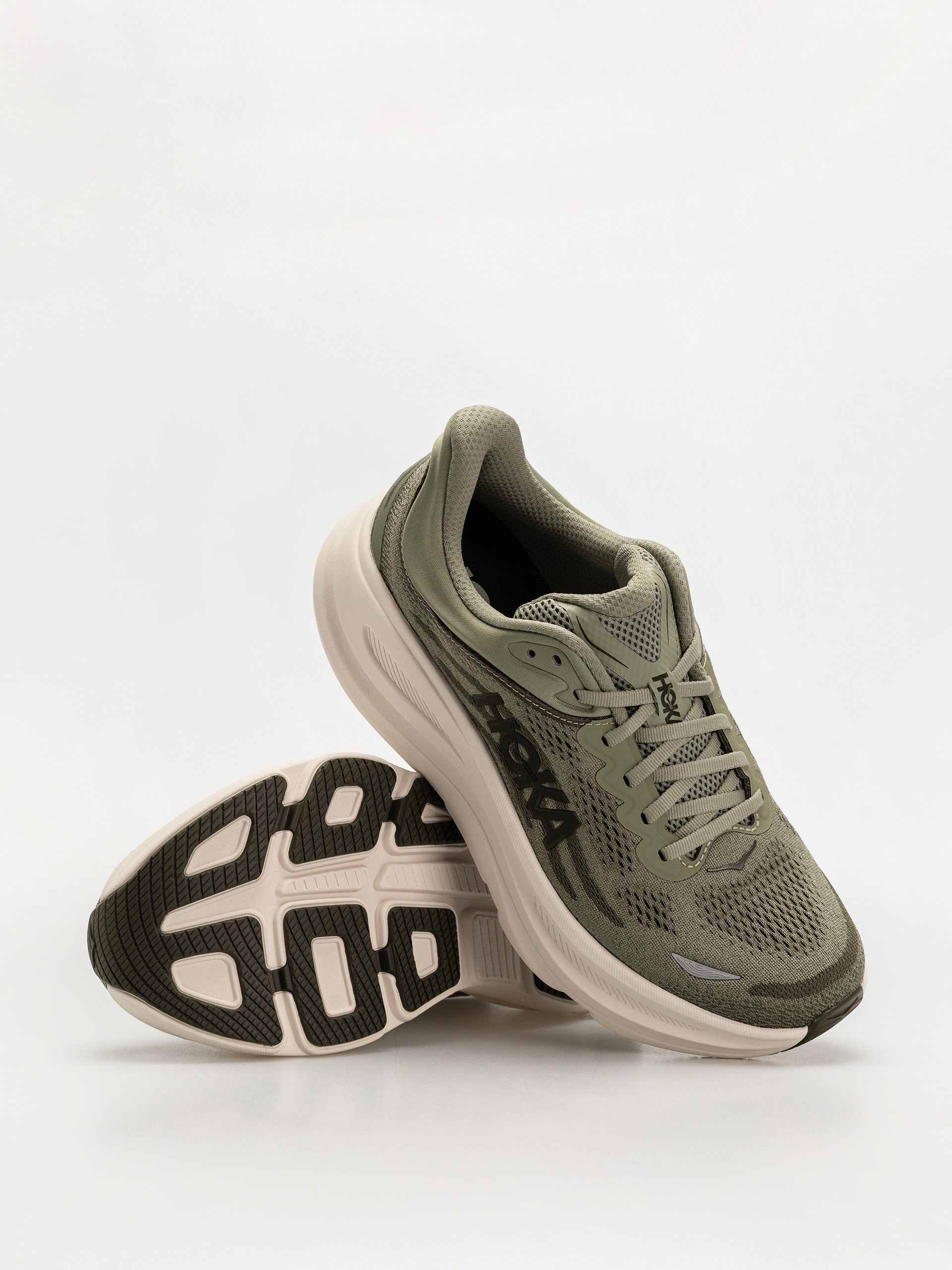 Hoka Bondi 9 Schuhe (sea moss/eucalyptus)