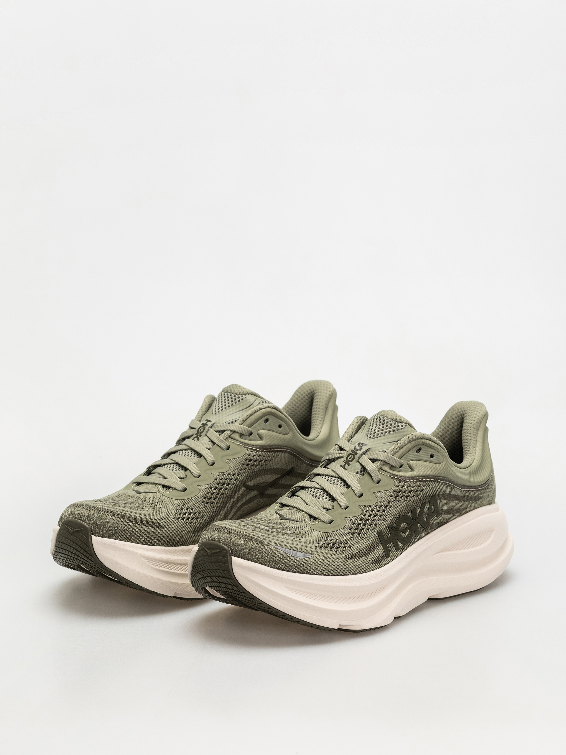 Hoka Bondi 9 Shoes (sea moss/eucalyptus)
