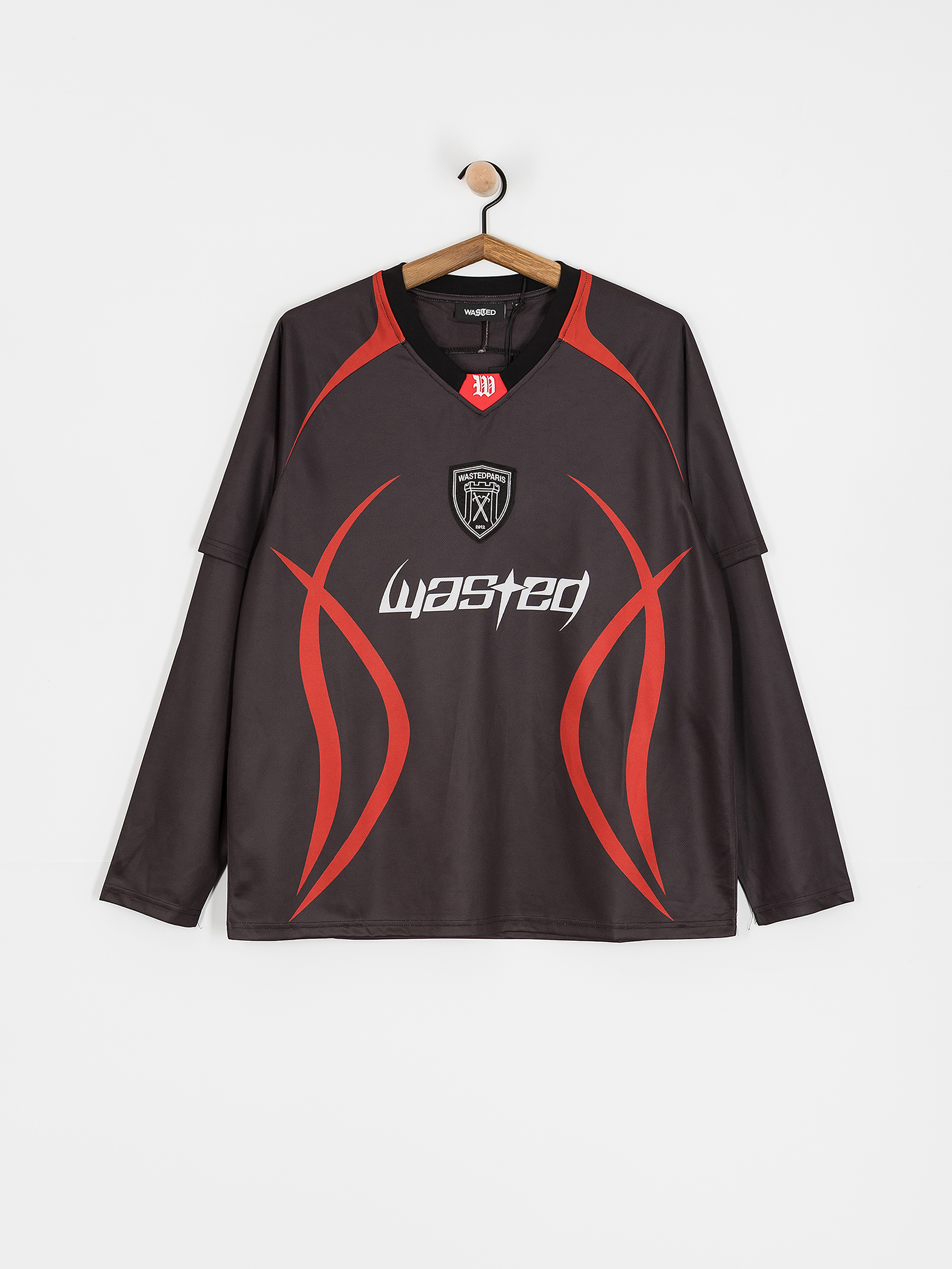 Wasted Paris Blade Football Jersey Age Longsleeve (black)