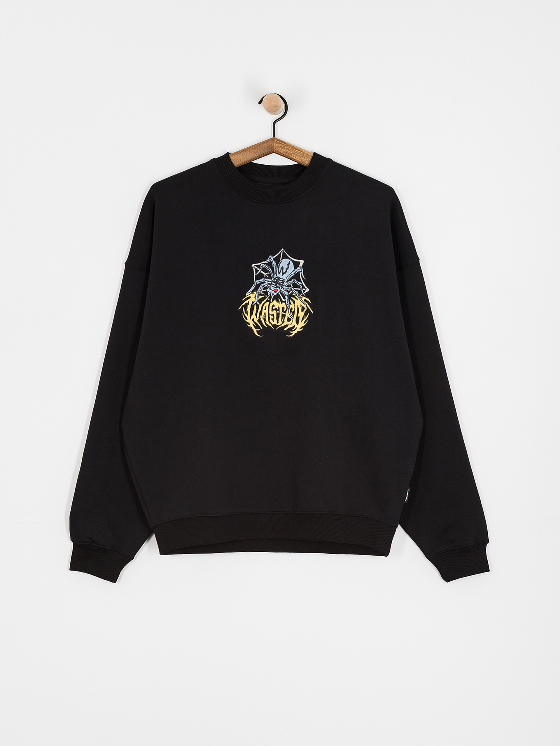 Wasted Paris Prey Boxy Sweatshirt (black)