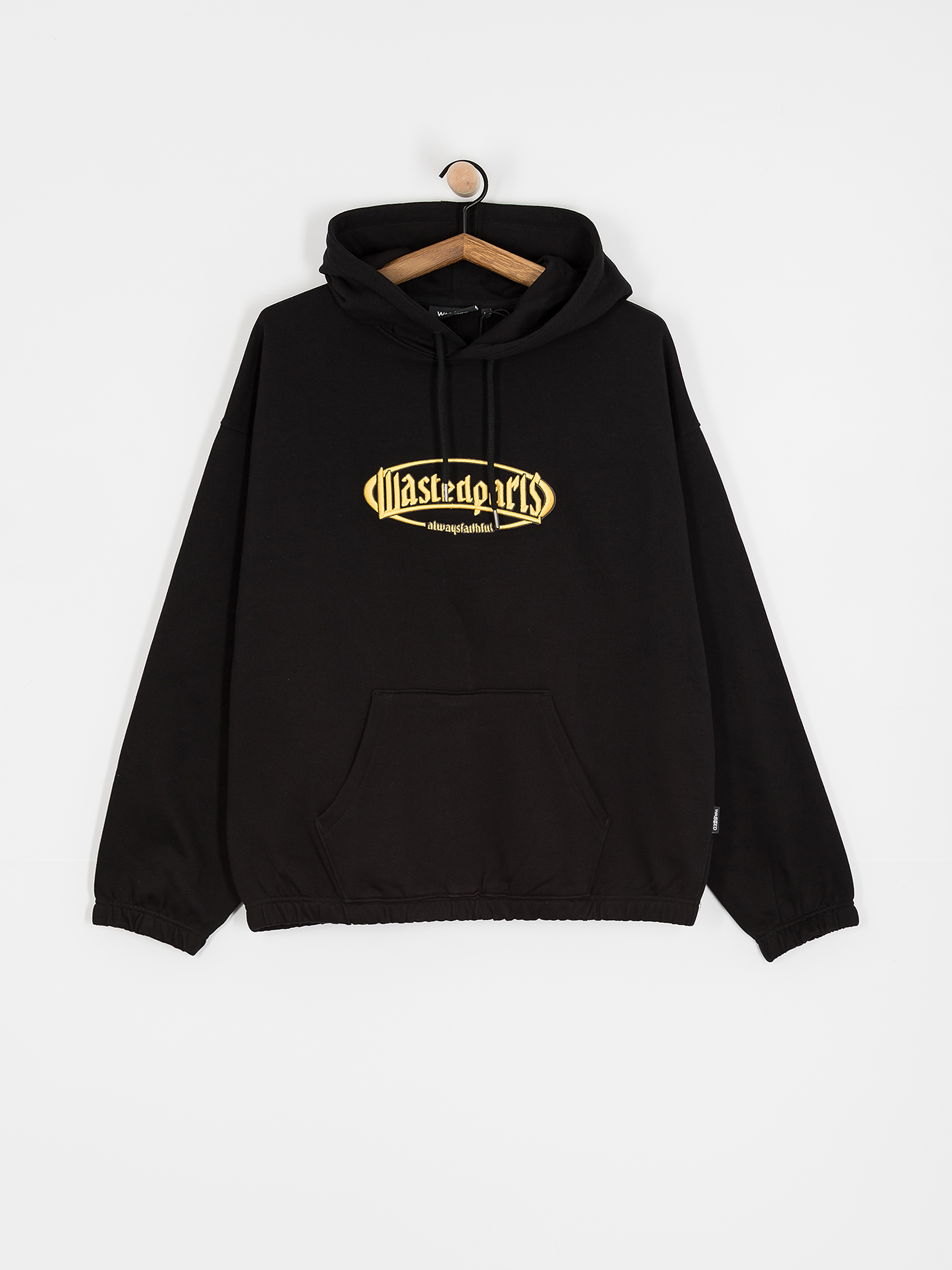 Wasted Paris Yard Boxy HD Hoodie (black)