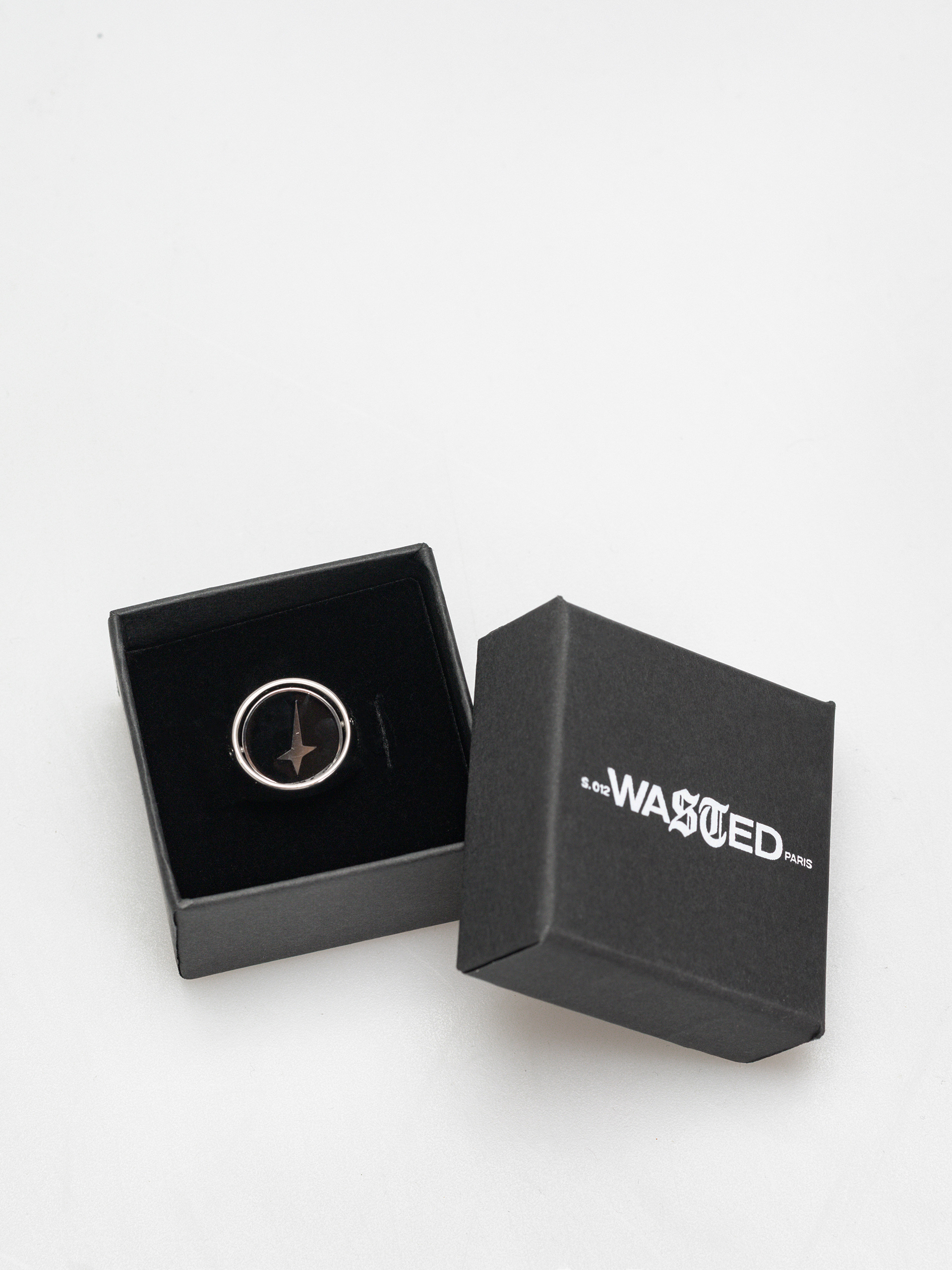 Wasted Paris Blade Flip Ring Akcesoria (silver)