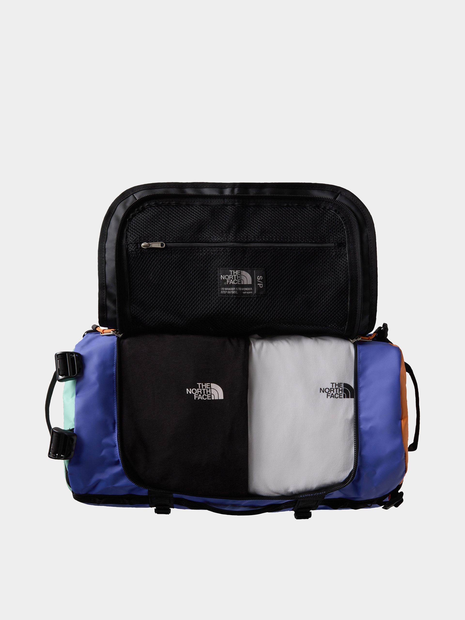 The North Face Bag Base Camp Duffel S (indigo plum/bright foam)