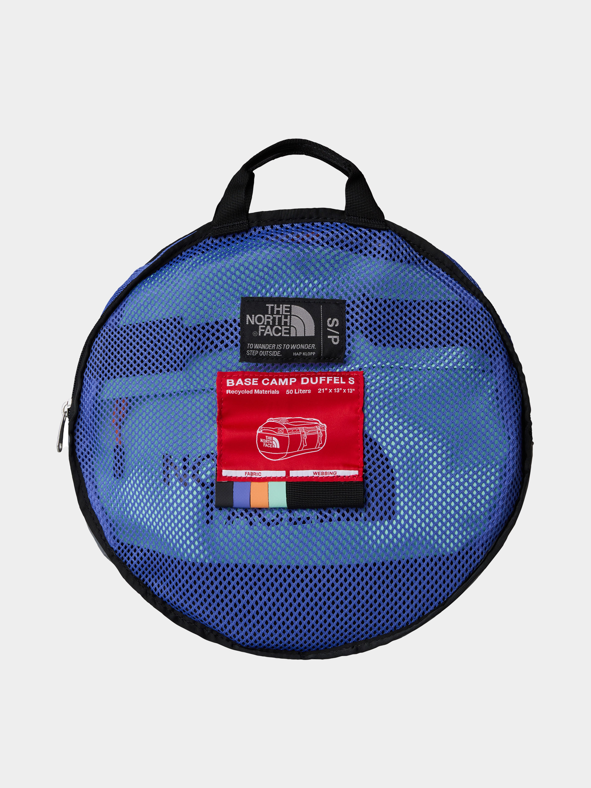 The North Face Bag Base Camp Duffel S (indigo plum/bright foam)