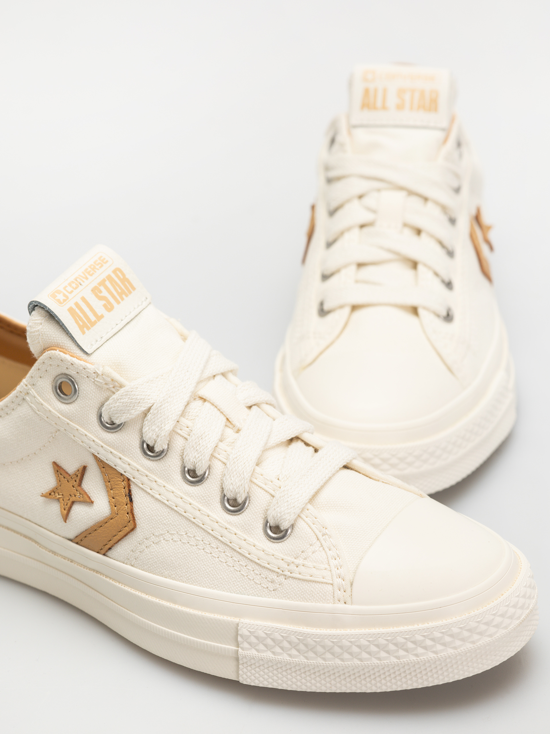 Converse Star Player 76 Ox Shoes (egret/egret/sandy shore)