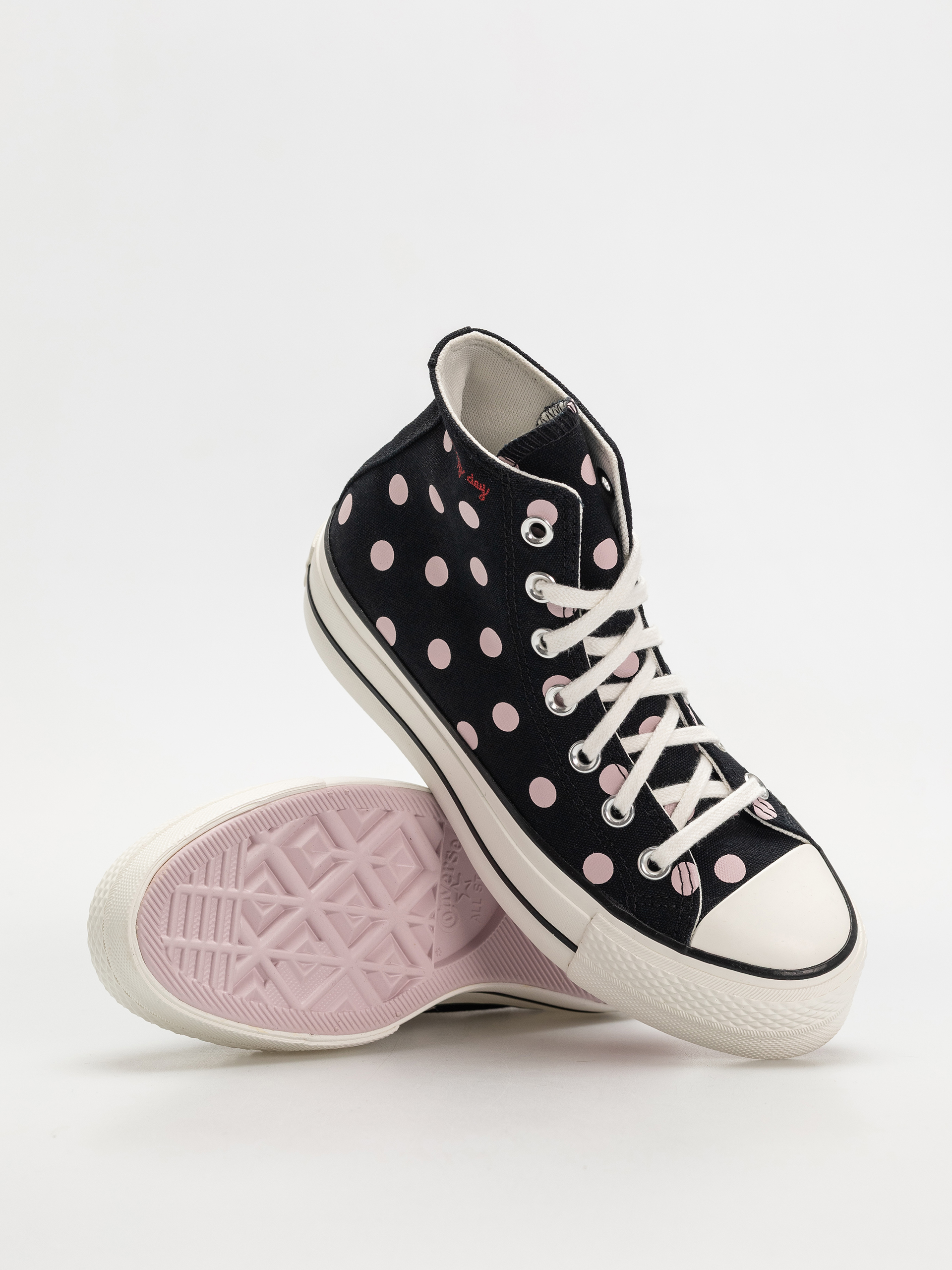 Converse Chuck Taylor All Star Lift Hi Chucks Wmn (black/summit pink/egret)