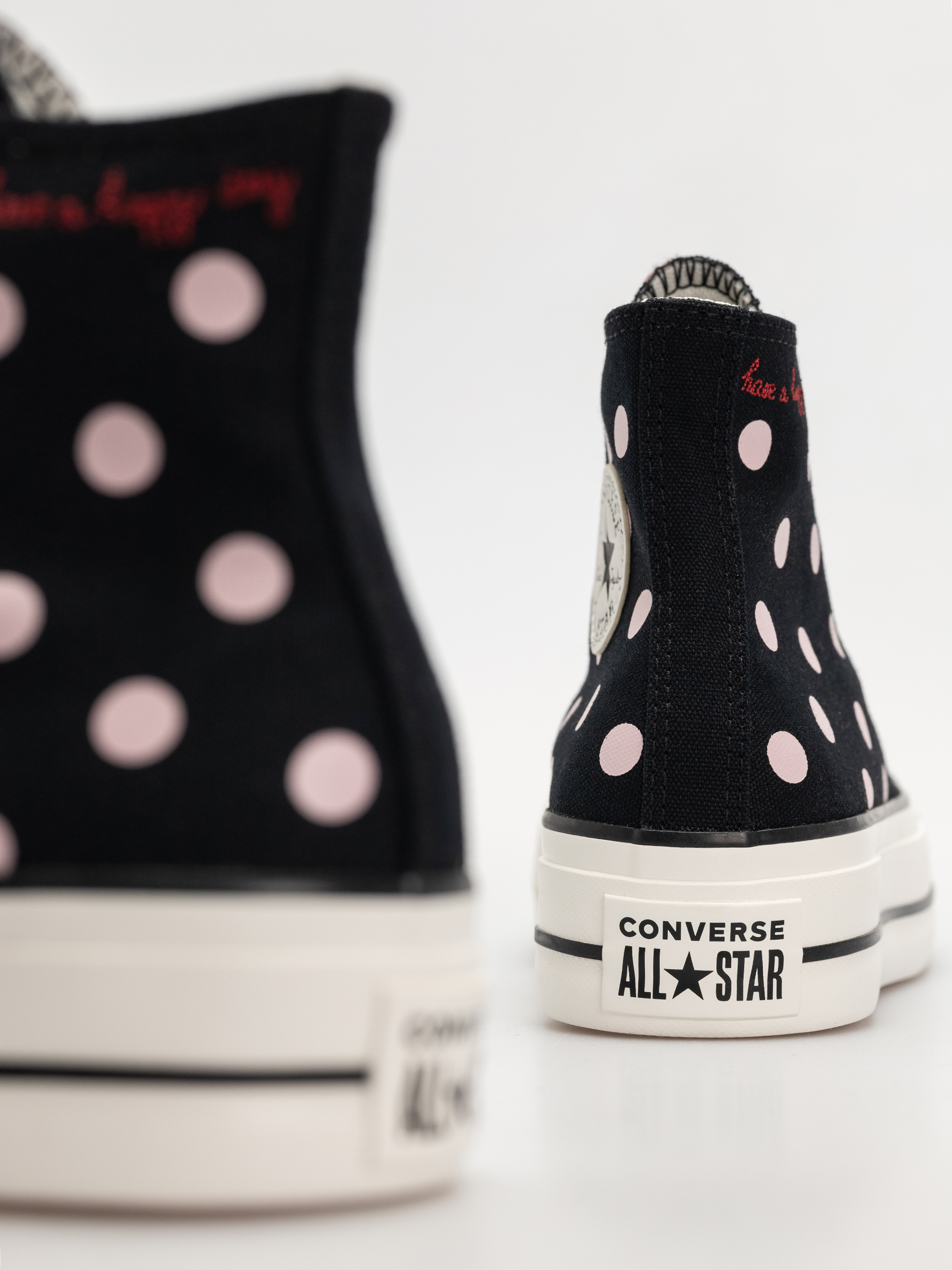 Converse Chuck Taylor All Star Lift Hi Chucks Wmn (black/summit pink/egret)