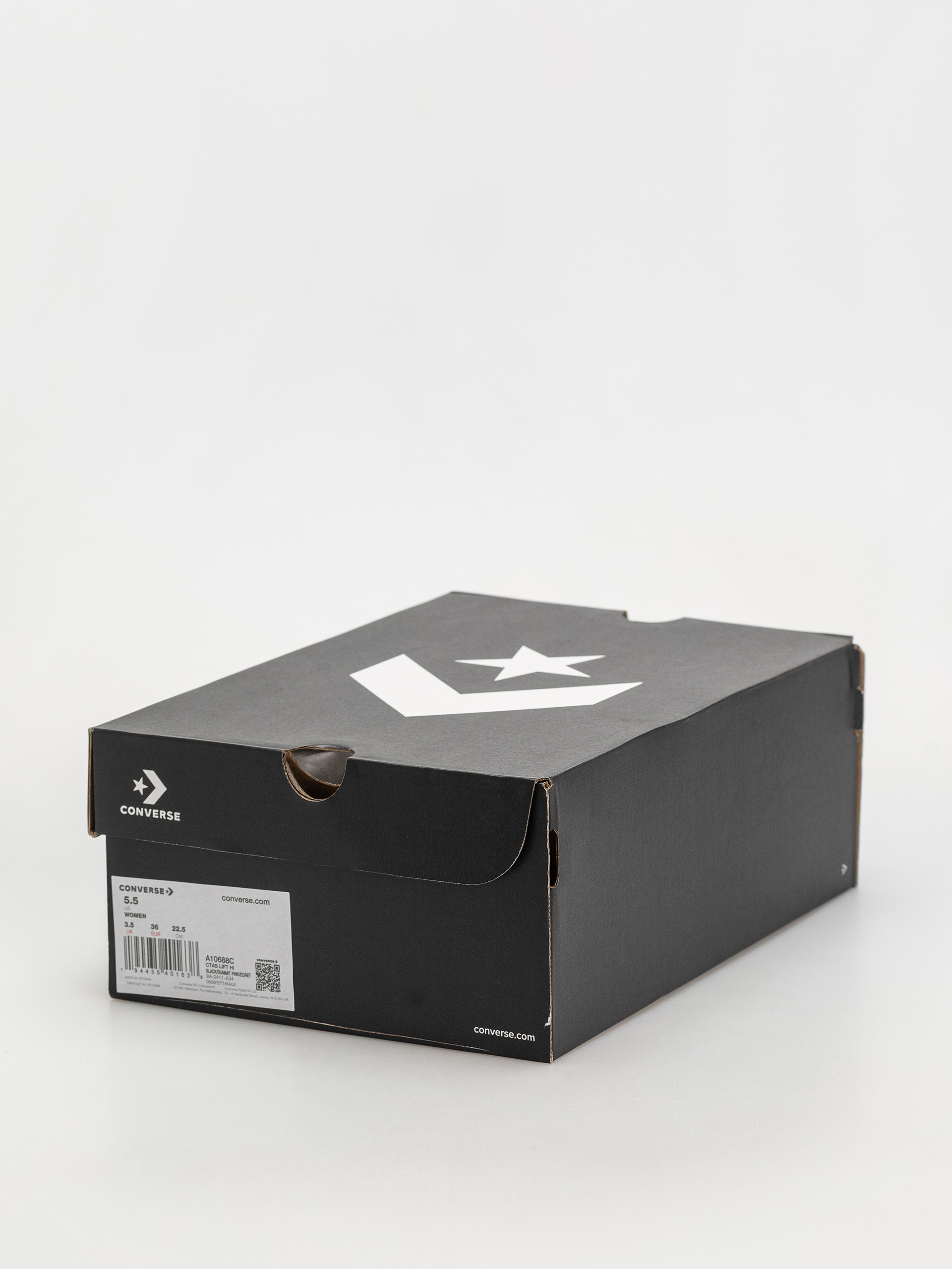 Converse Chuck Taylor All Star Lift Hi Chucks Wmn (black/summit pink/egret)