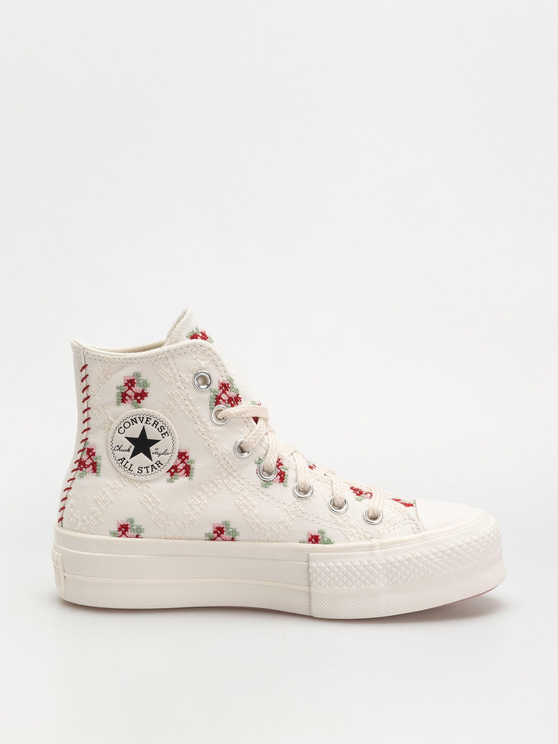 Converse Chuck Taylor All Star Lift Hi Chucks Wmn (vintage white/horizon pink)