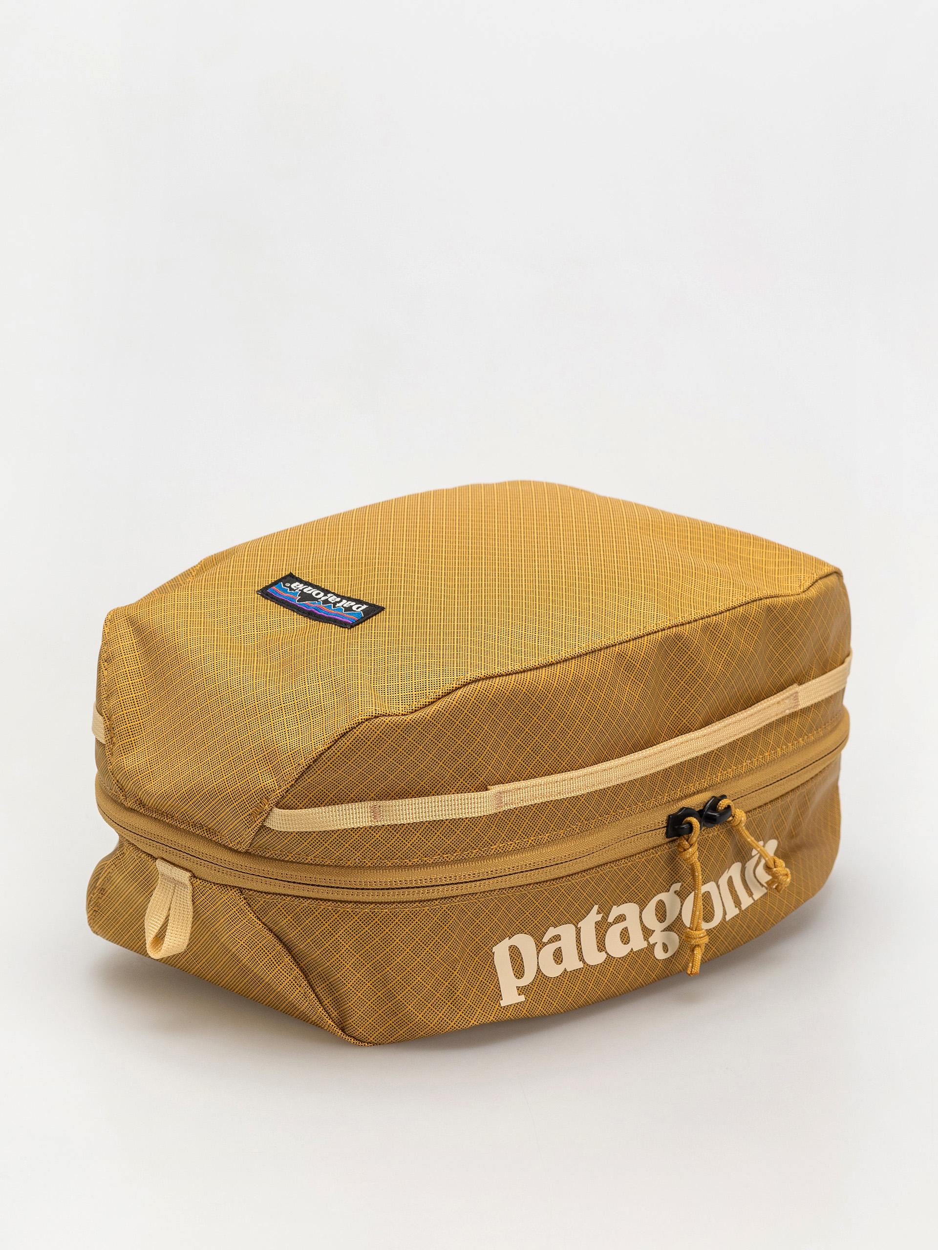 Patagonia Black Hole Cube 6L Cosmetic bag (pufferfish gold w/beeswax tan)