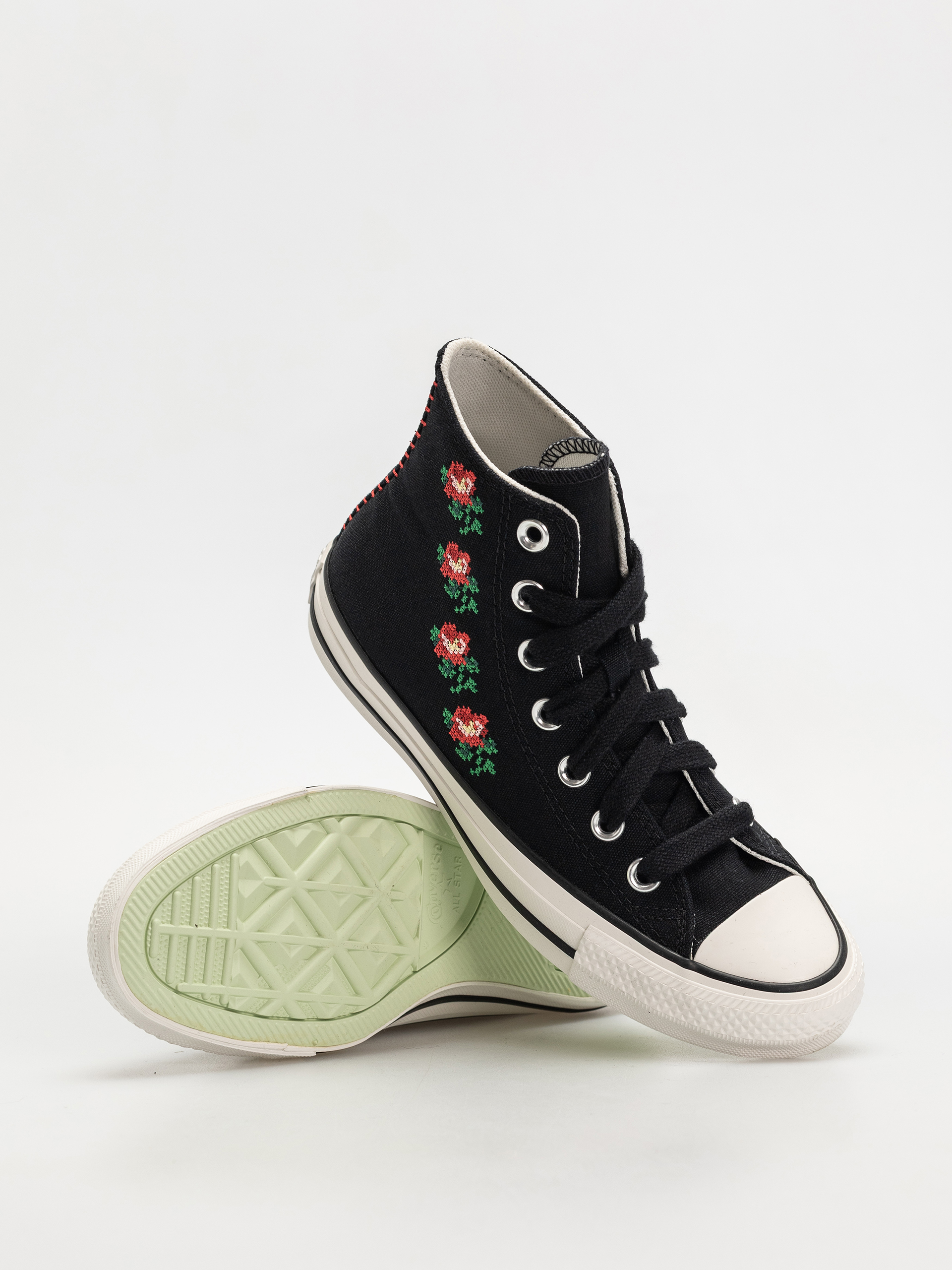 Converse Chuck Taylor All Star Hi Wmn Chucks (black/lt jellyfish jitter)