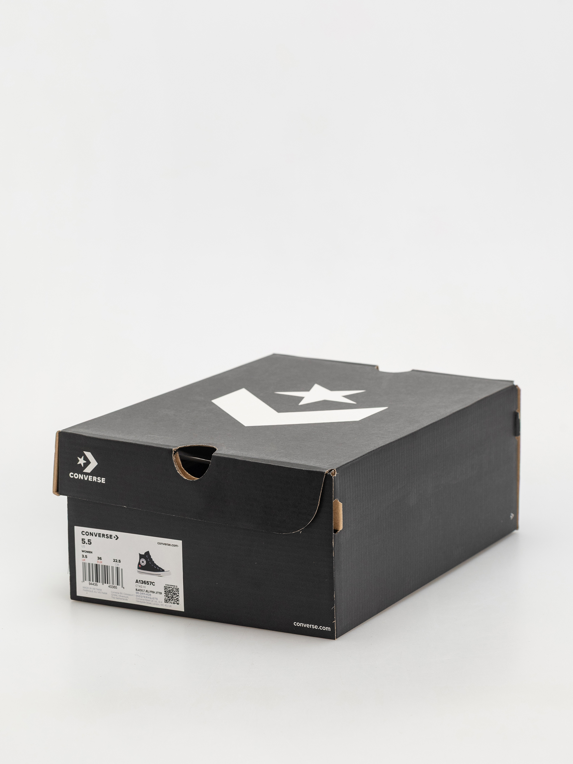 Converse Chuck Taylor All Star Hi Chucks Wmn (black/lt jellyfish jitter)