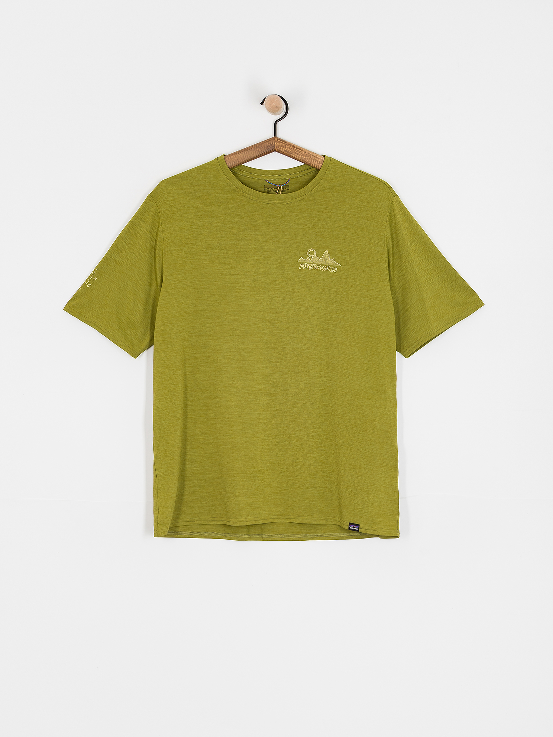 Patagonia Cap Cool Daily Graphic T-shirt (wind runner/graze green x-dye)