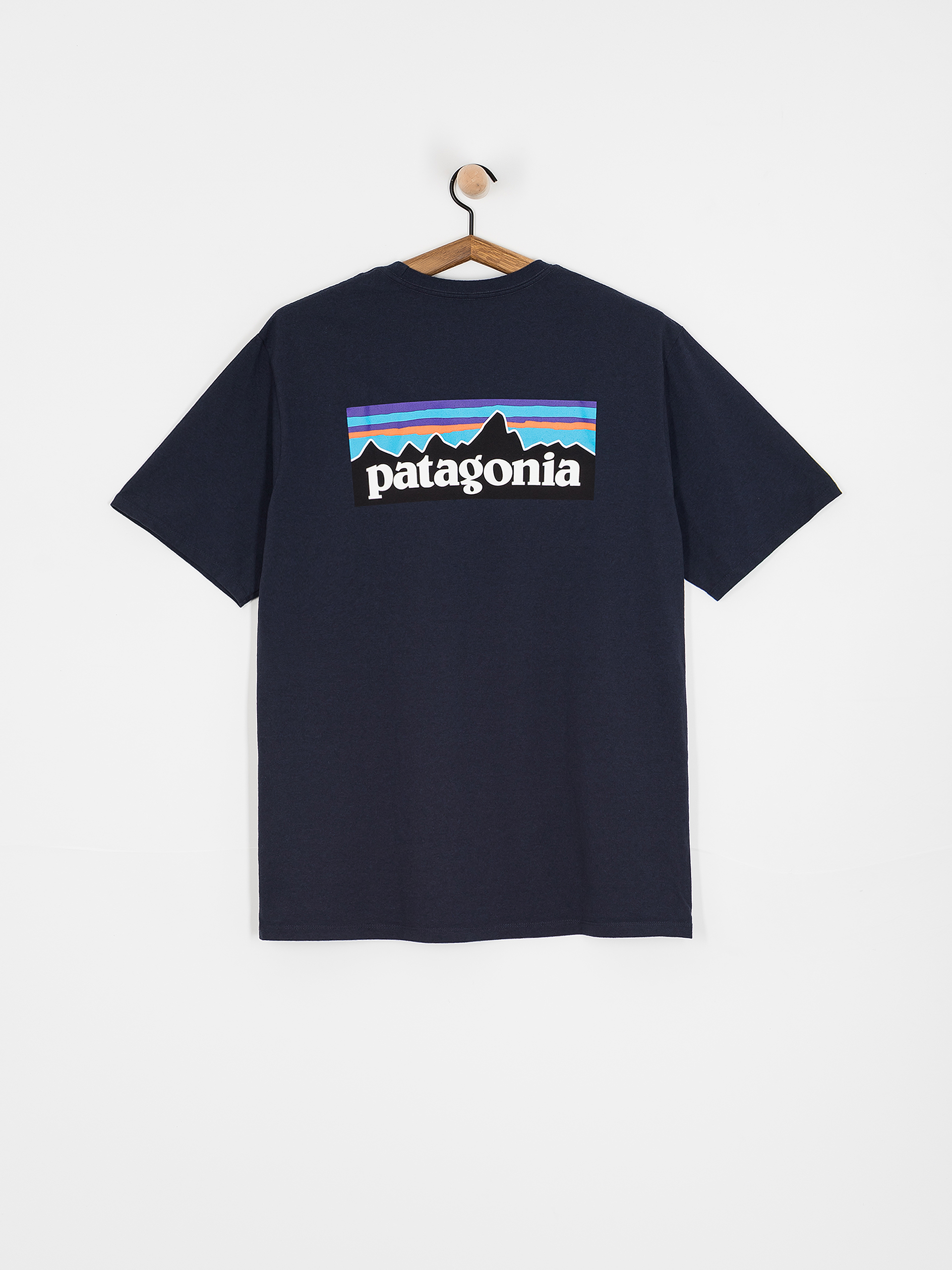 Patagonia P 6 Logo Responsibili T-shirt (new navy)