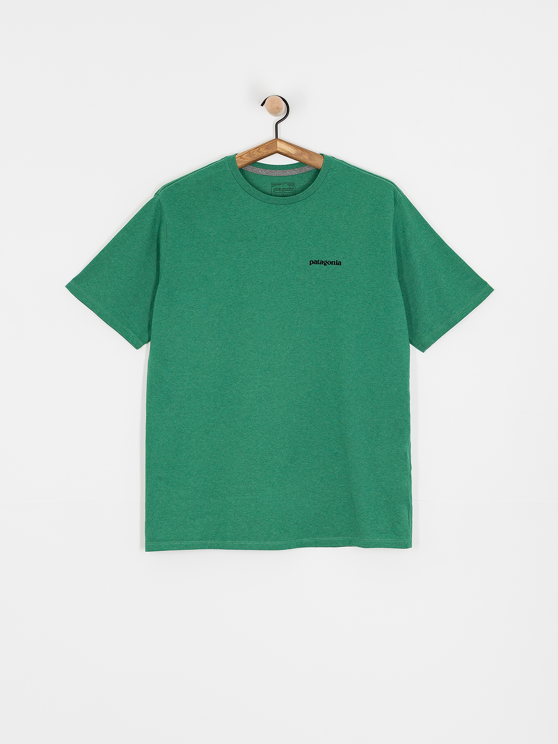 Patagonia P 6 Logo Responsibili T-shirt (p-6 outline/heartleaf green)