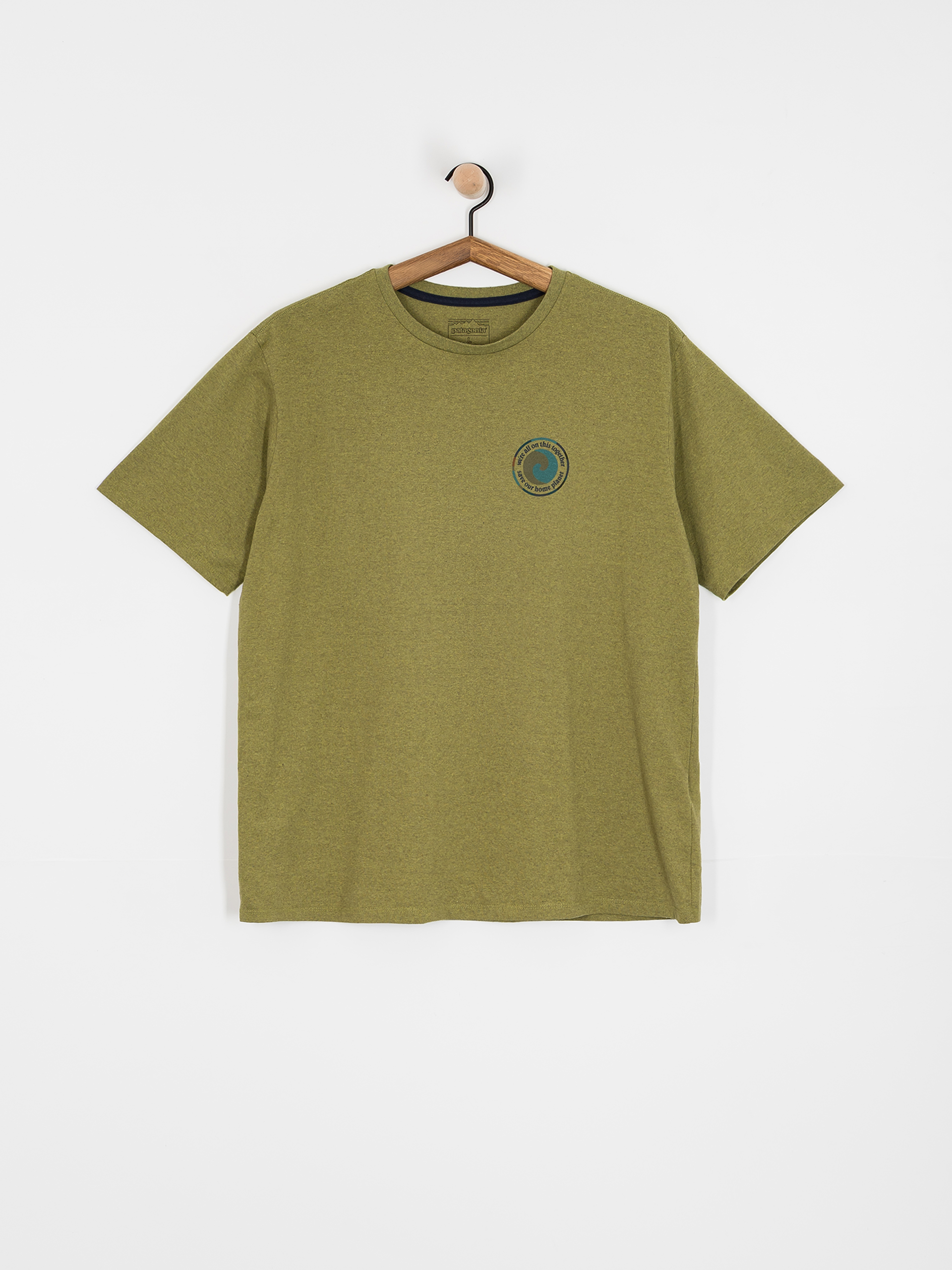 Patagonia P 6 Logo Responsibili T-shirt - green (p-6 outline