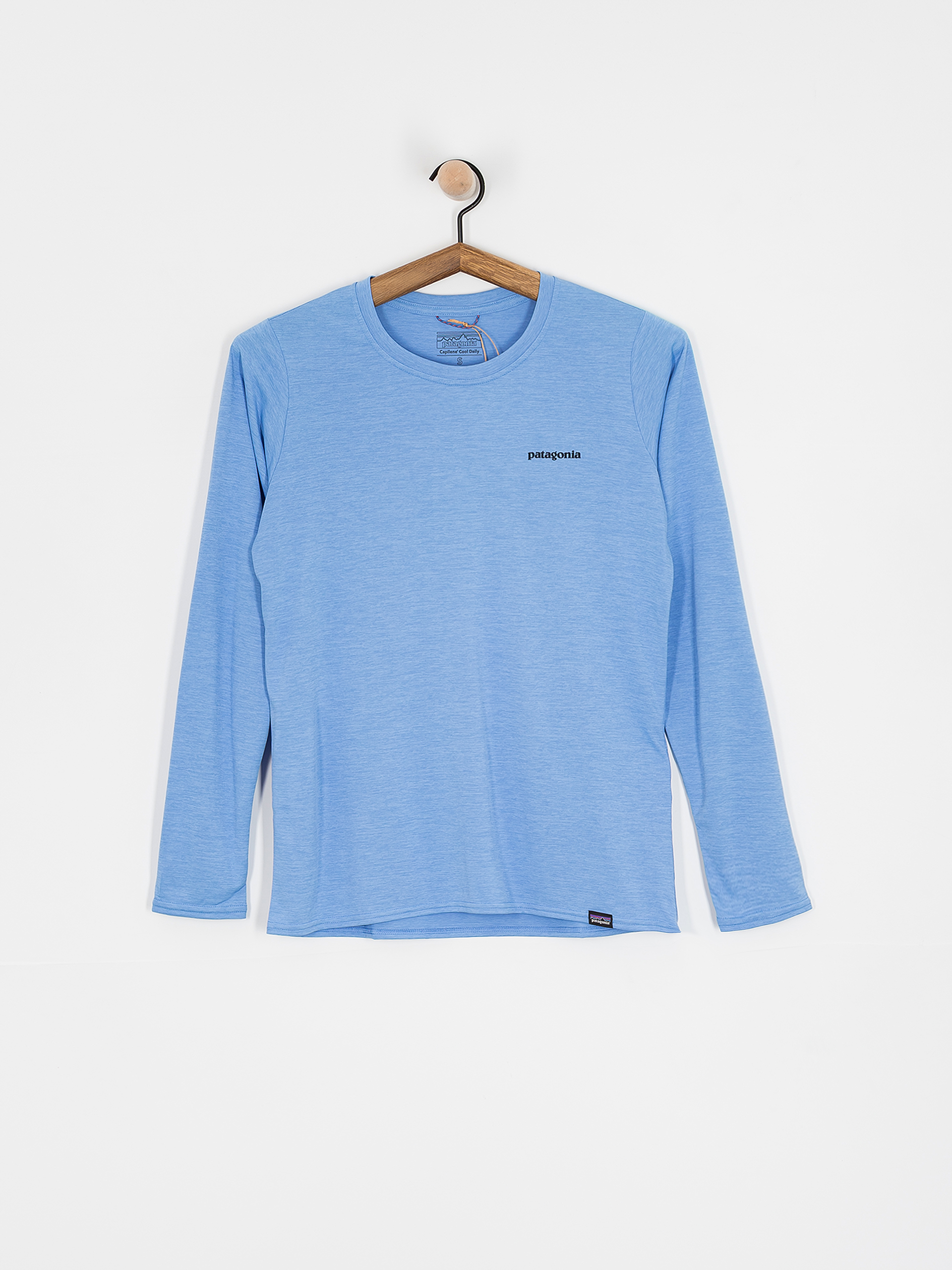 Patagonia Cap Cool Daily Graphic Longsleeve Wmn (fitz roy trout/abundant blue x-dye)