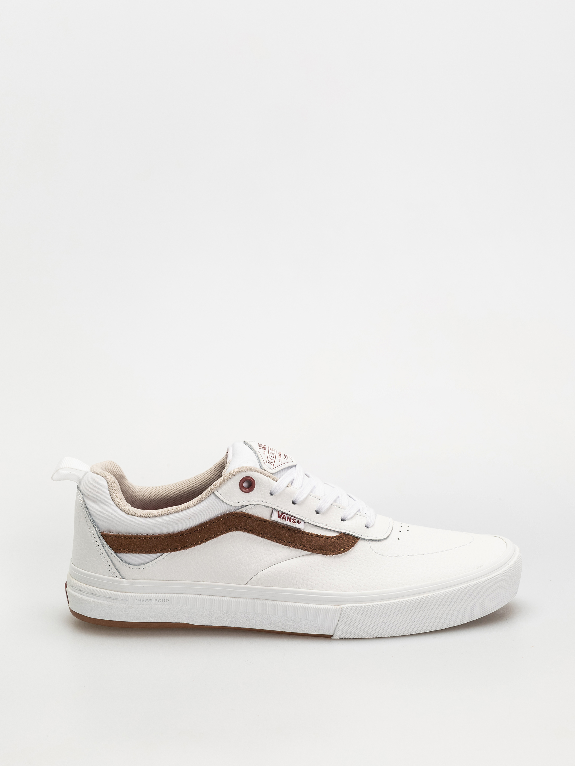 Vans Skate Kyle Walker Schuhe (leather white/red)