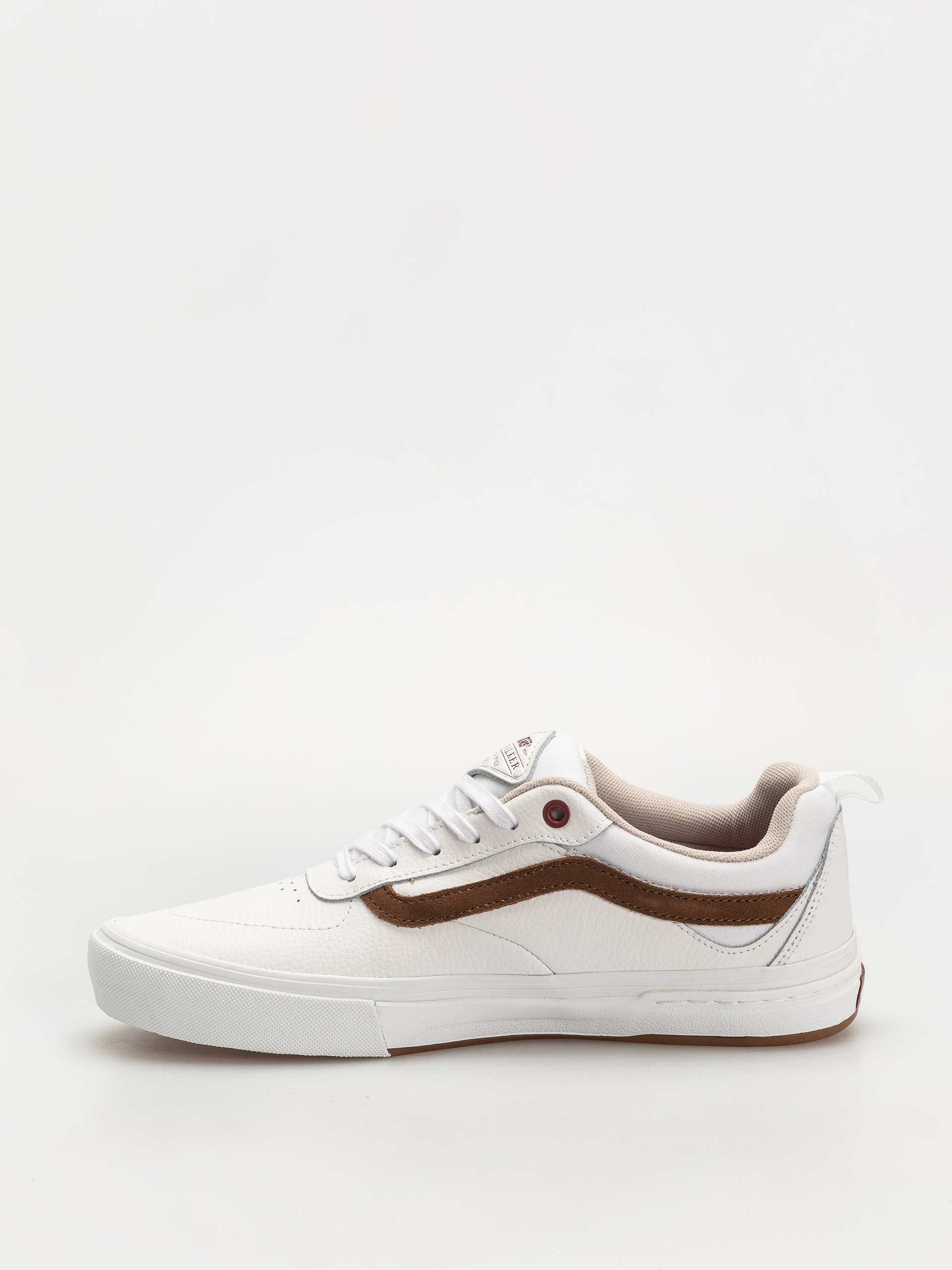 Vans Skate Kyle Walker Shoes (leather white/red)