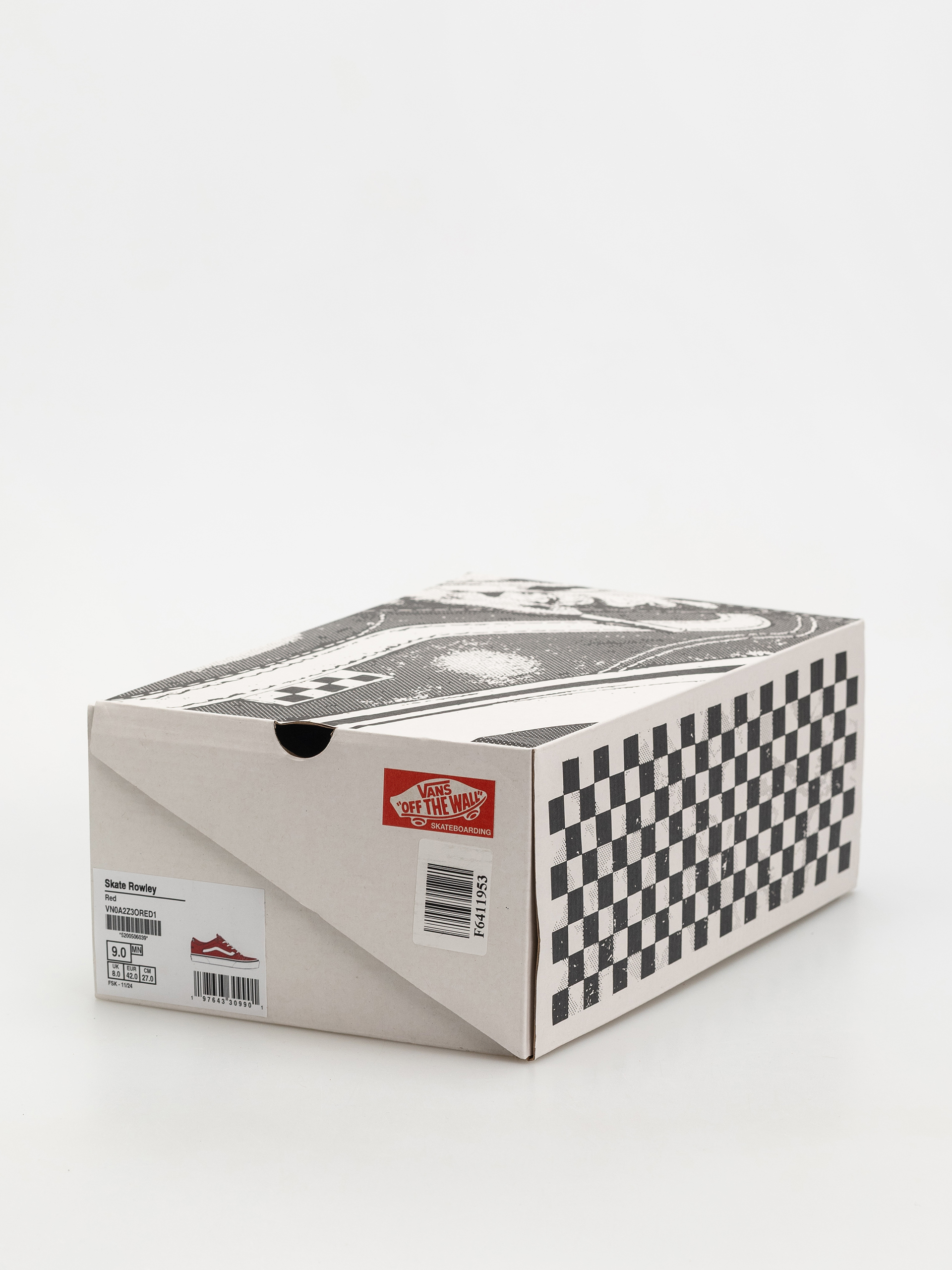 Vans Skate Rowley Shoes (red)