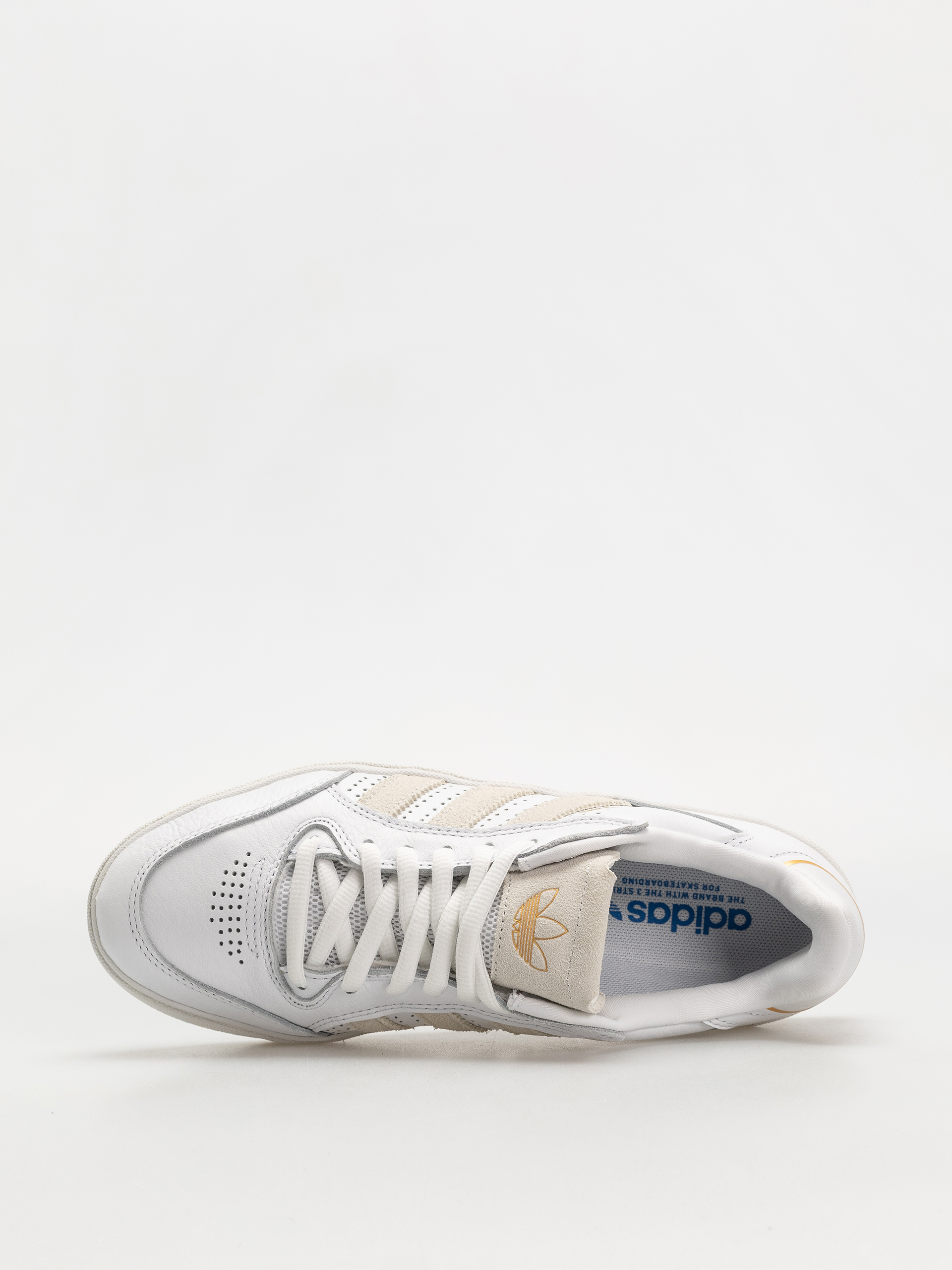 adidas Tyshawn Low Schuhe (ftwwht/ftwwht/goldmt)