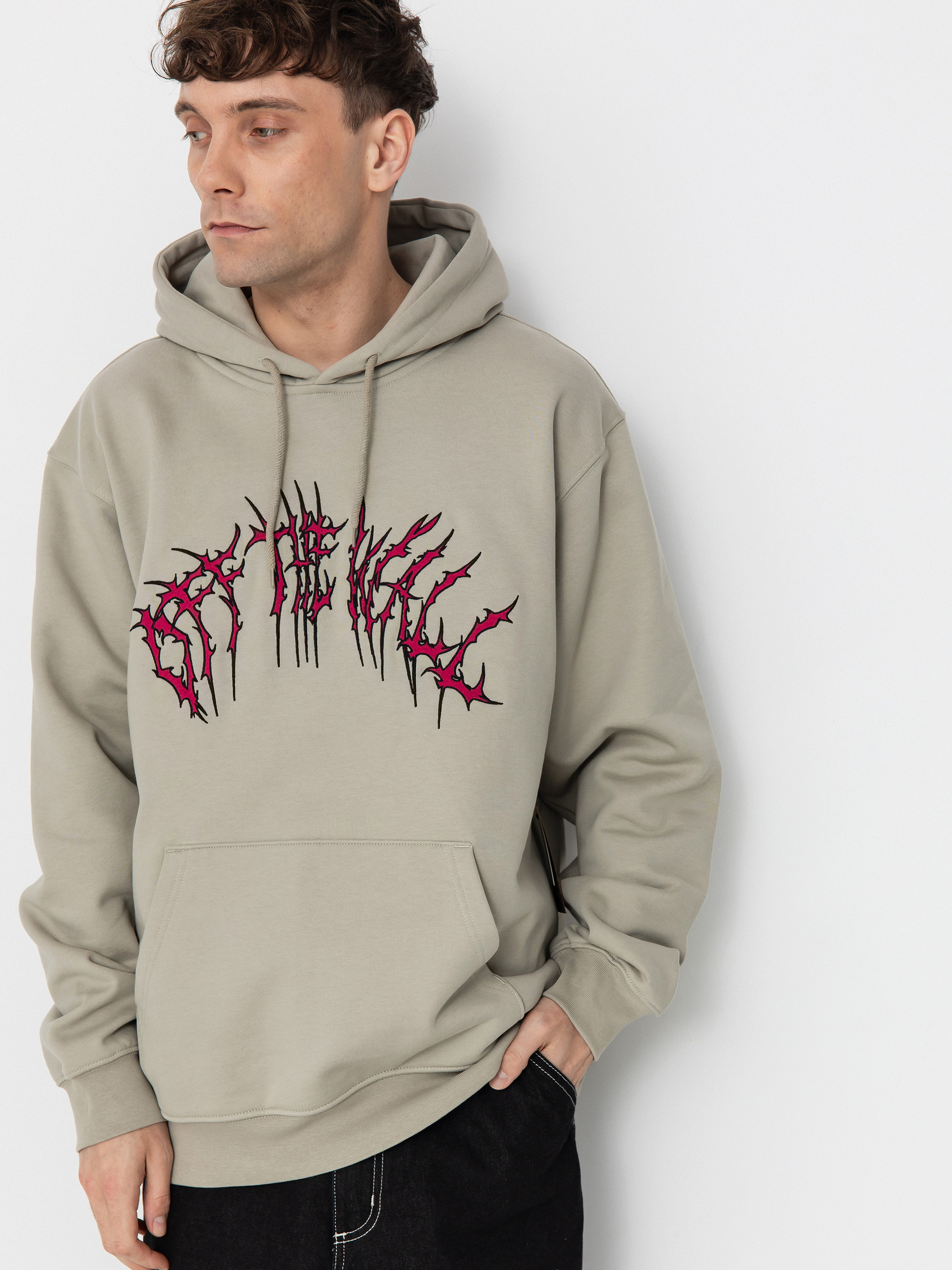 Stussy Basic HD Hoodie - grey (ash heather)