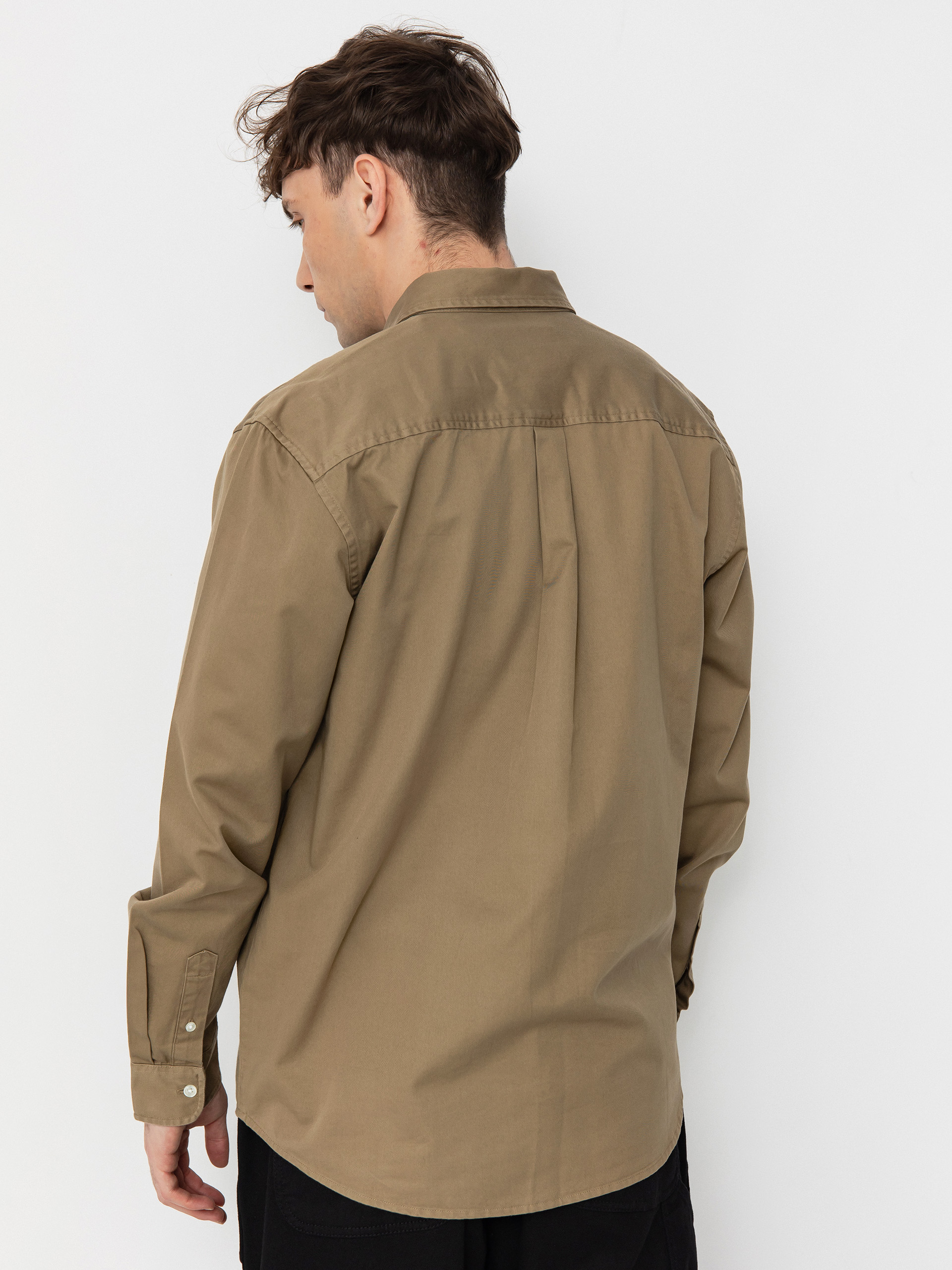 Carhartt WIP Madison Hemd (leather/white)