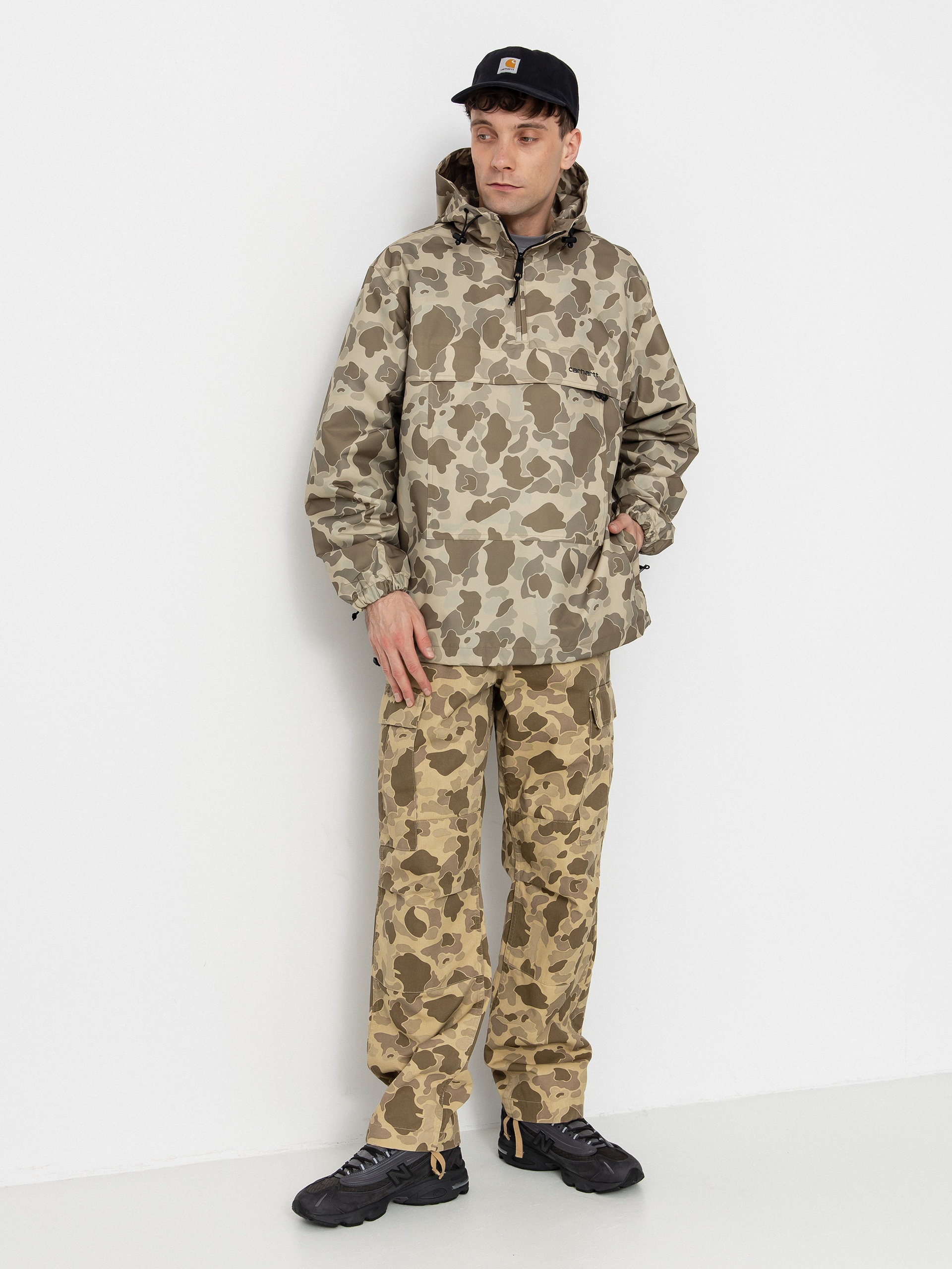 Carhartt WIP Windbreaker Jacket (camo duck/desert/black)