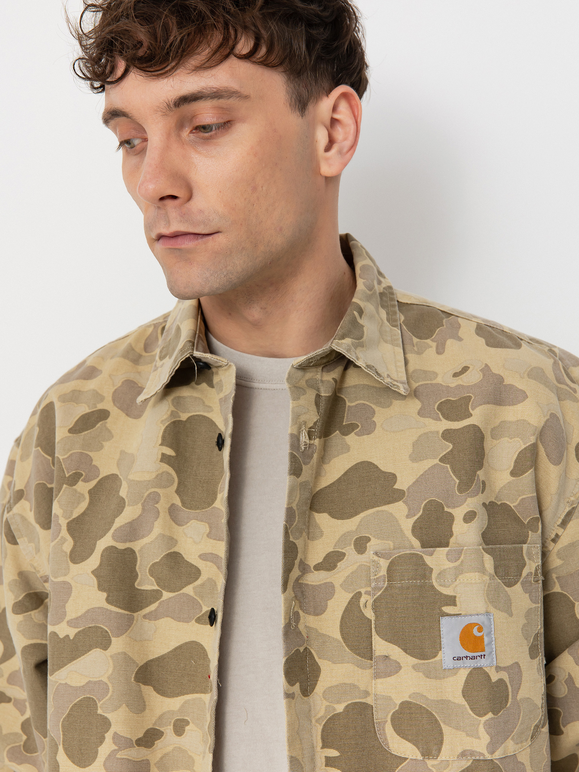 Carhartt WIP Duck Hemd (camo duck/desert)