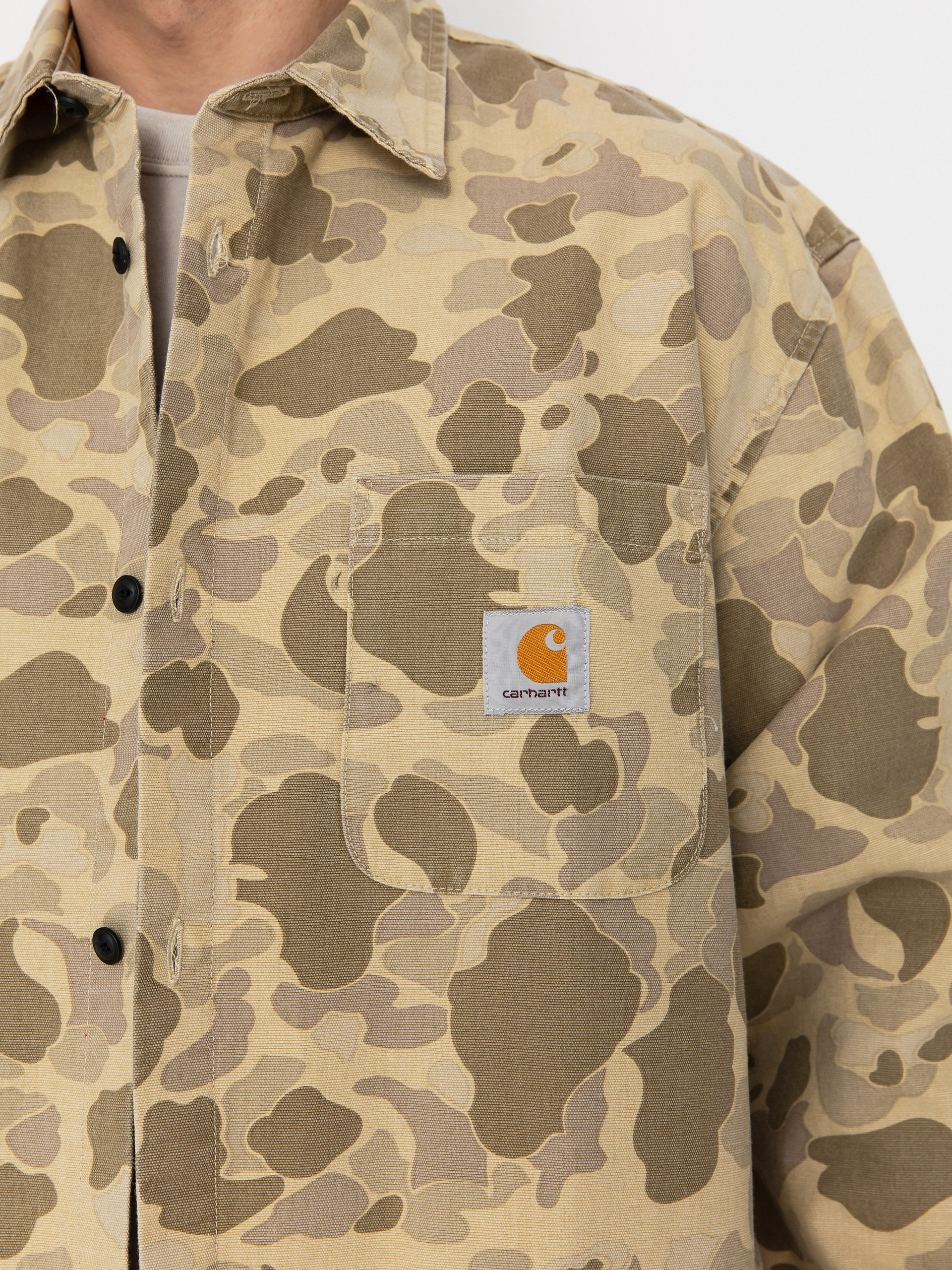 Carhartt WIP Duck Shirt (camo duck/desert)